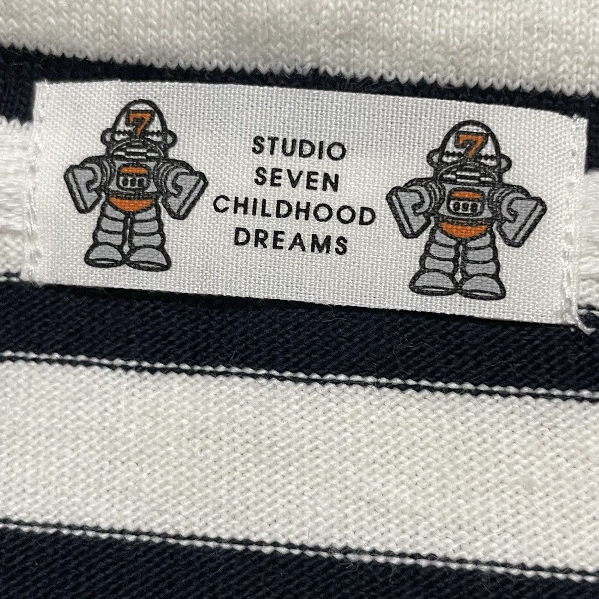 Japanese Brand × Studio Seven Studio Seven Childhood Dreams Stripe Hoodie Fullzip Size US M / EU 48-50 / 2 - 6 Thumbnail