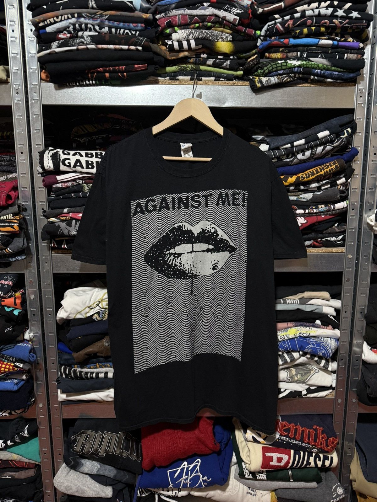 Band Tees Vintage 2000’s Against Me! Rock Band Tour T-Shirt Y2K Hype Size US XXL / EU 58 / 5 - 1 Thumbnail