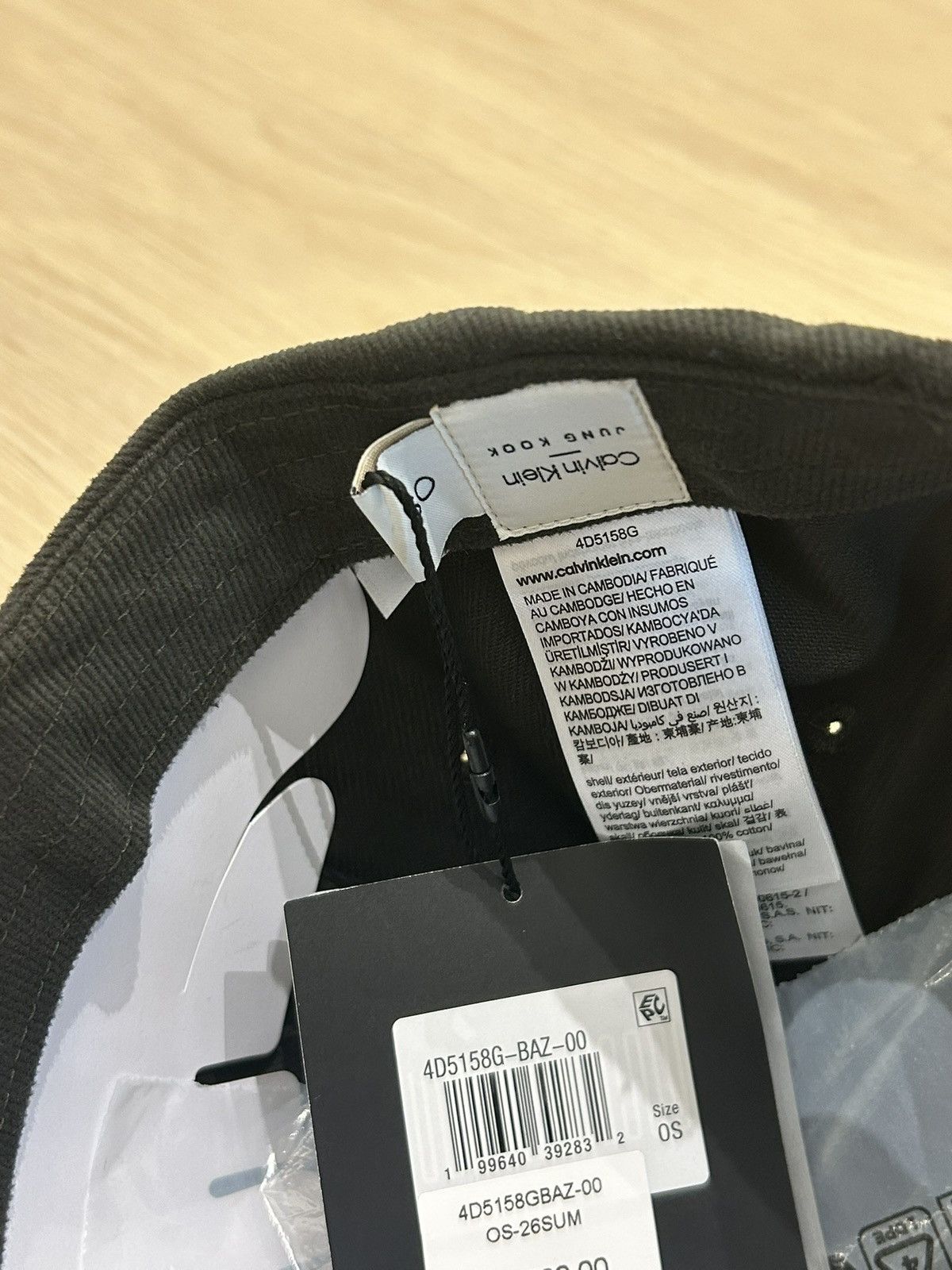 Calvin Klein Calvin Klein Jung Kook CKJK Black Cap Size ONE SIZE - 4 Thumbnail