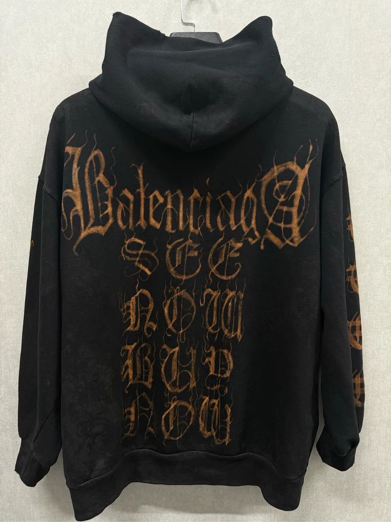 Balenciaga Balenciaga FW23 Double-Zip Hooded Long Sleeve Jacket, Loos Size US M / EU 48-50 / 2 - 4 Thumbnail