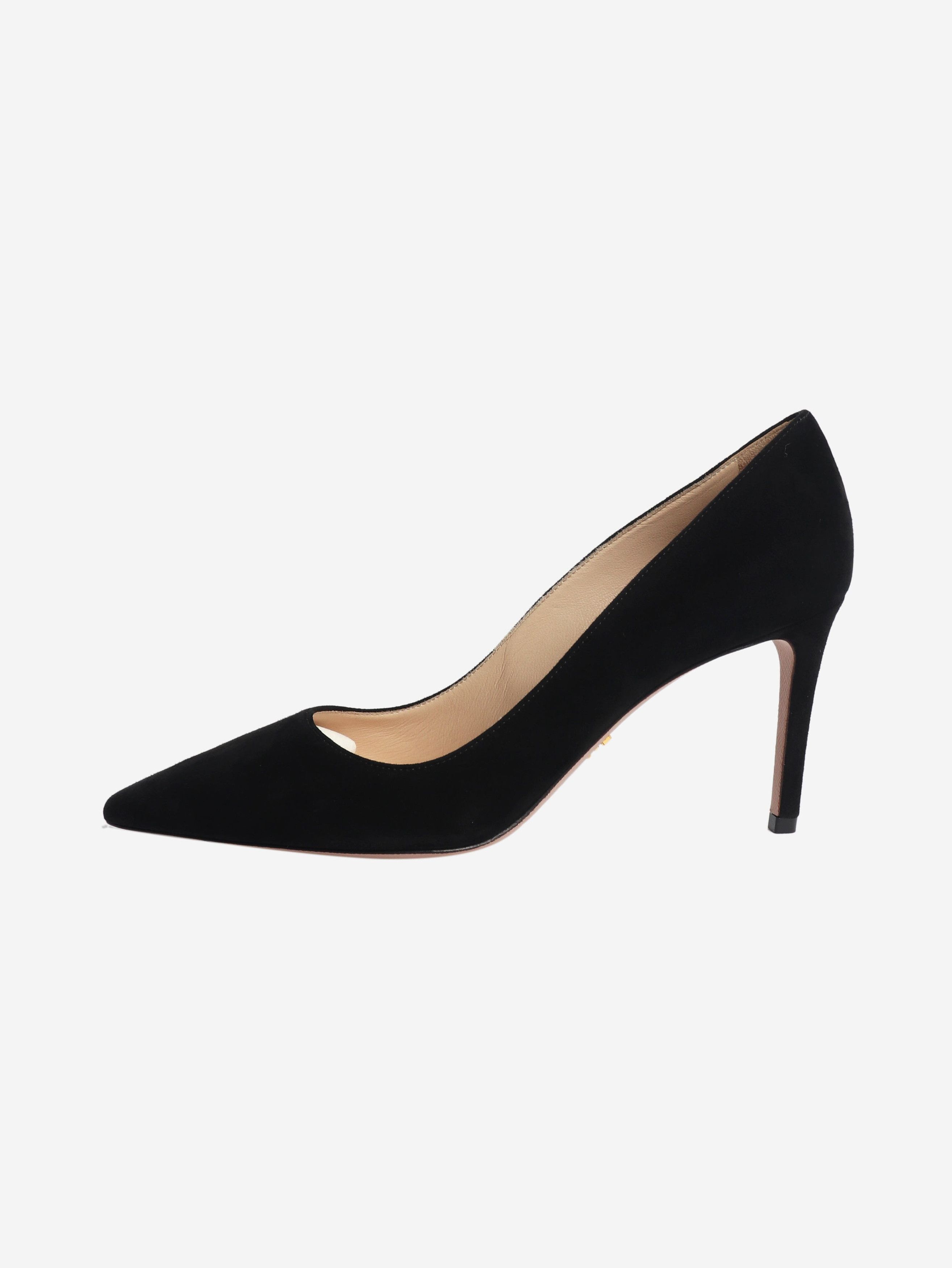 Prada Black suede pumps - EU 38 Size US 7.5 / IT 37.5 - 1 Thumbnail