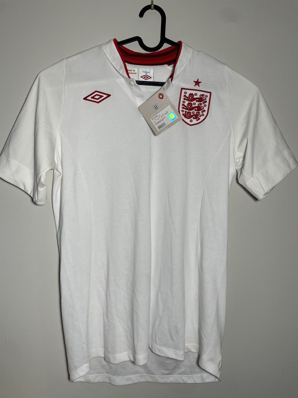 Umbro × Vintage England 2012 Euro Home Football Shirt Umbro Soccer Vintage Size US M / EU 48-50 / 2 - 1 Thumbnail