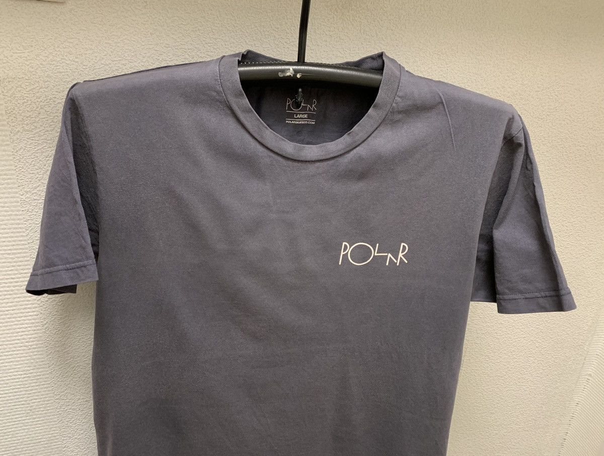 Polar Skate Co. Polar skateboarding sexskate sk8 grey t-shirt big logo L sz Size US XL / EU 56 / 4 - 3 Thumbnail