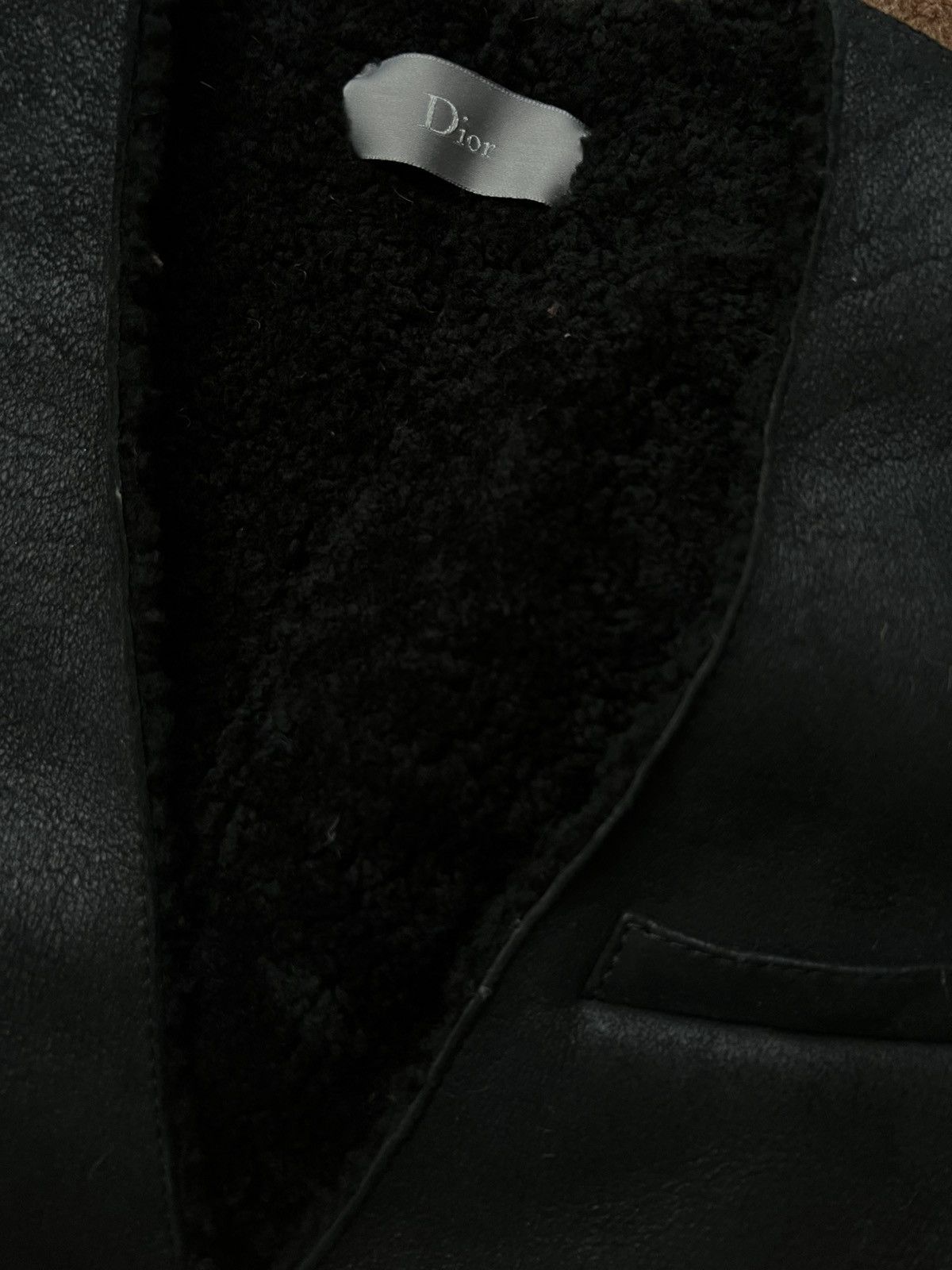 Dior Dior Homme FW07 Navigates Shearling Vest Size US S / EU 44-46 / 1 - 4 Thumbnail