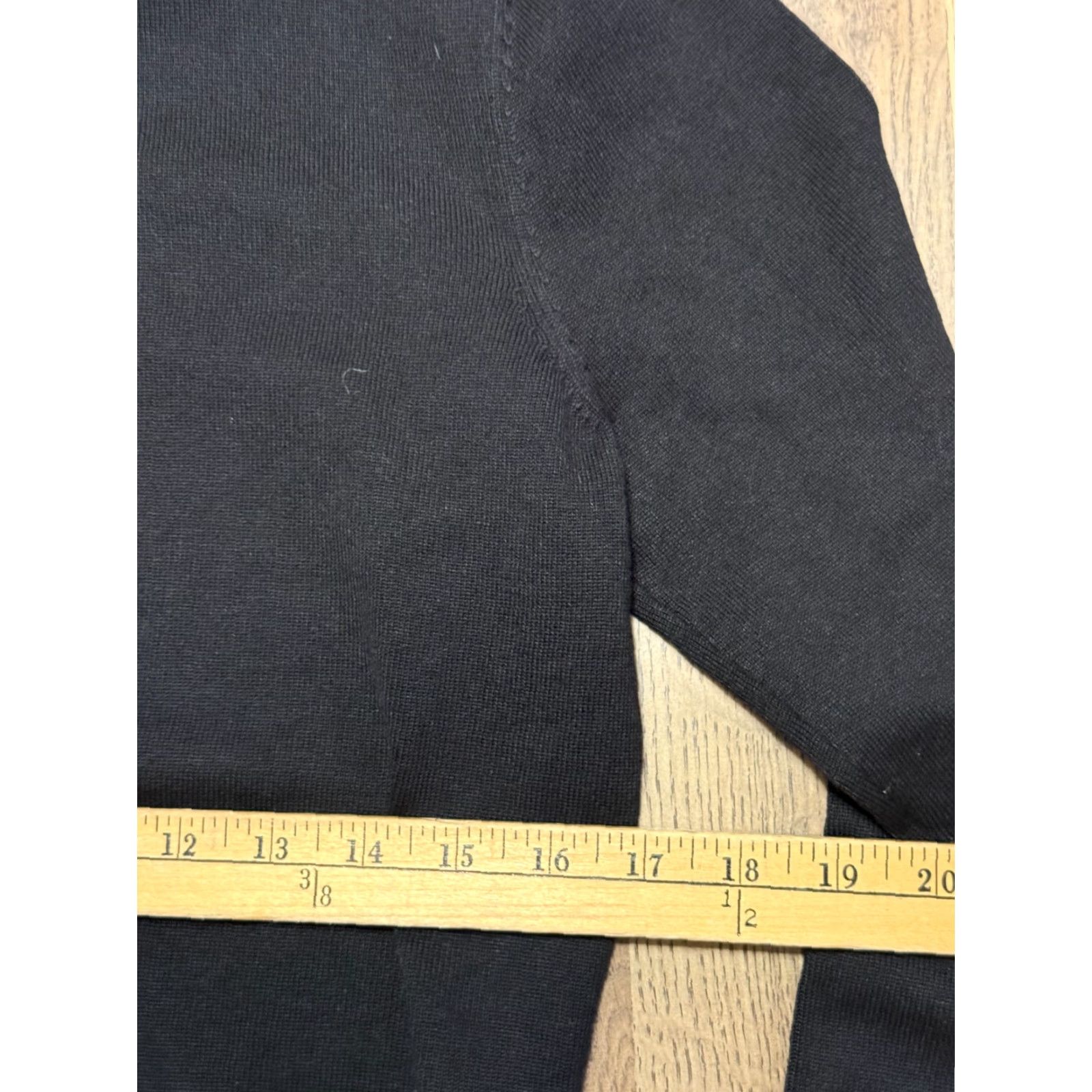Vintage VINTAGE Cupio Sweater Shirt Womens M Black Turtleneck Long Sleeve Pullover Size M / US 6-8 / IT 42-44 - 6 Thumbnail