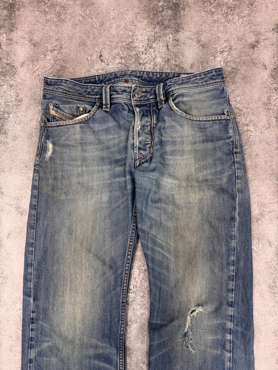 Diesel Diesel Mens Basic Blue Pants Jeans Denim Size US 32 / EU 48 - 6 Thumbnail