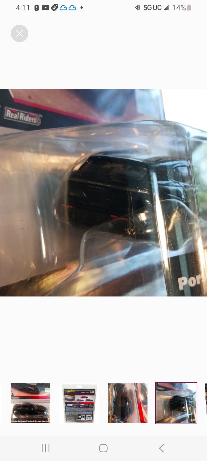 Other PORSCHE TAYCAN TURBO S CROSS TURISMO Hot WHeeLs PREMIUM Size ONE SIZE - 5 Thumbnail