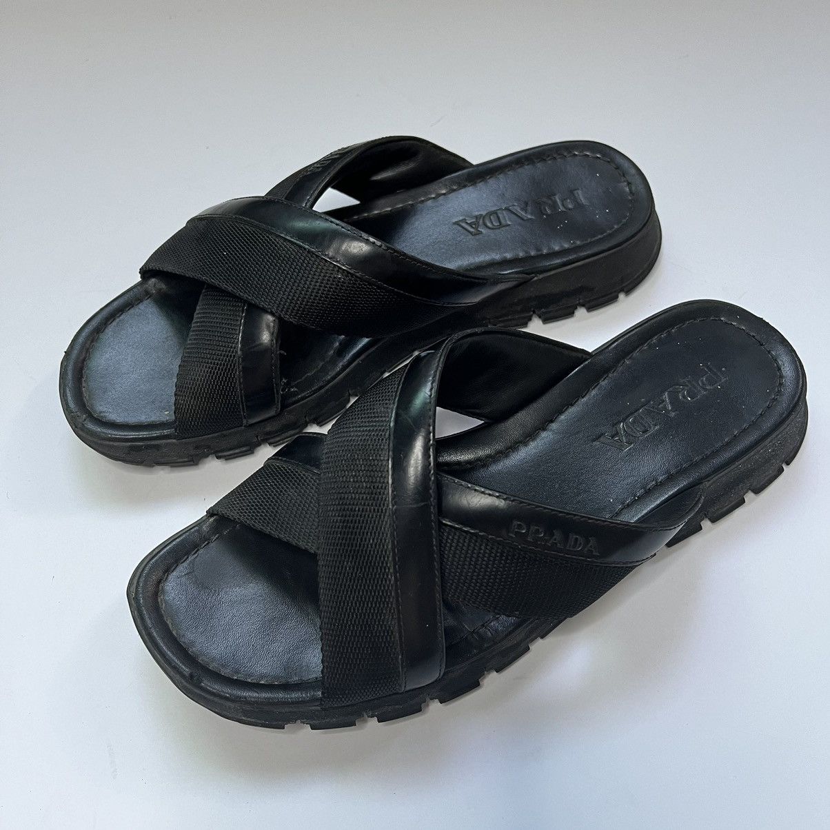 Prada Prada sandals Size US 8.5 / EU 41-42 - 1 Thumbnail