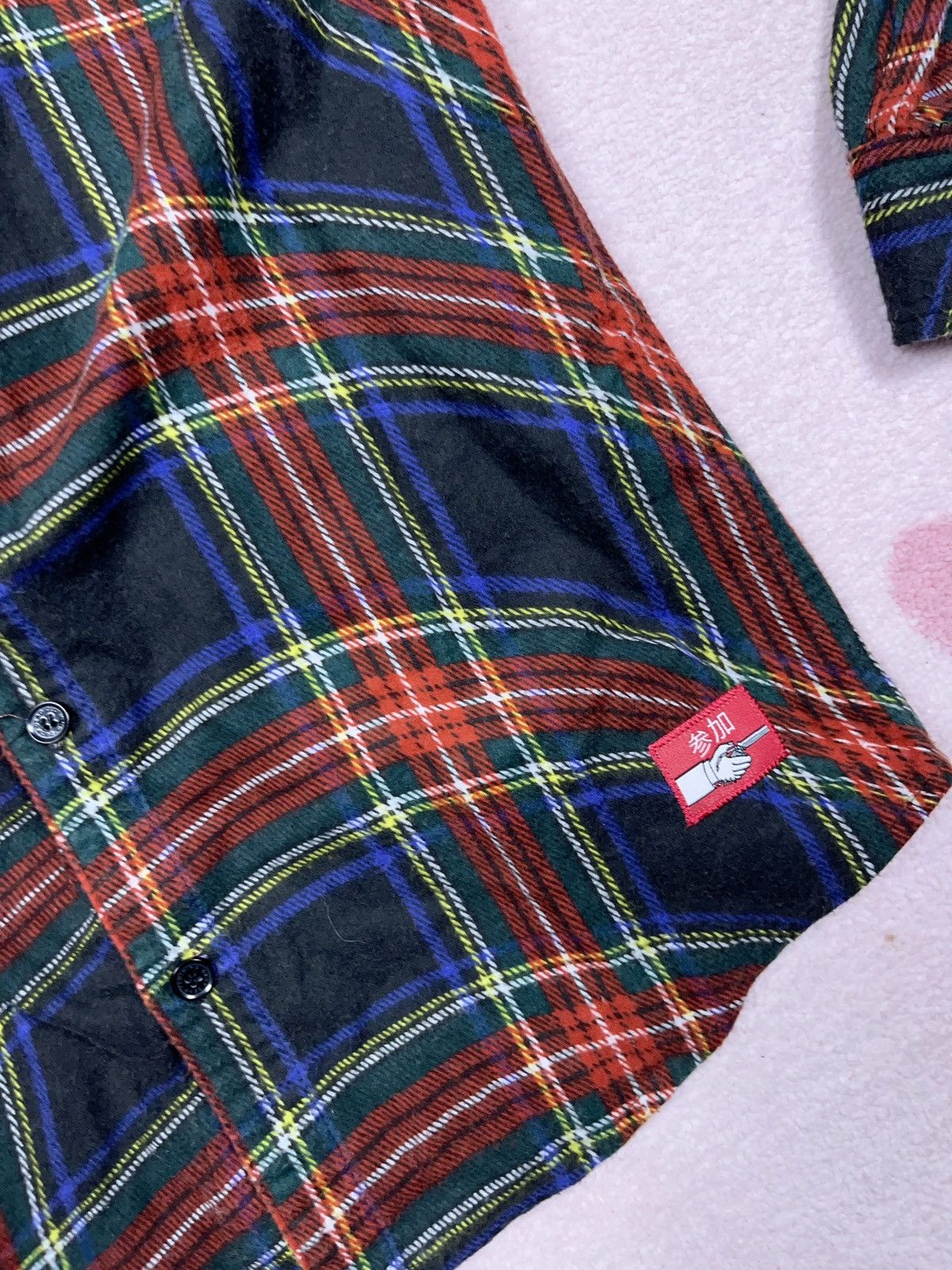Drop Dead ➕ drop dead crazy pattern button up flannel shirt rare Size US S / EU 44-46 / 1 - 6 Thumbnail