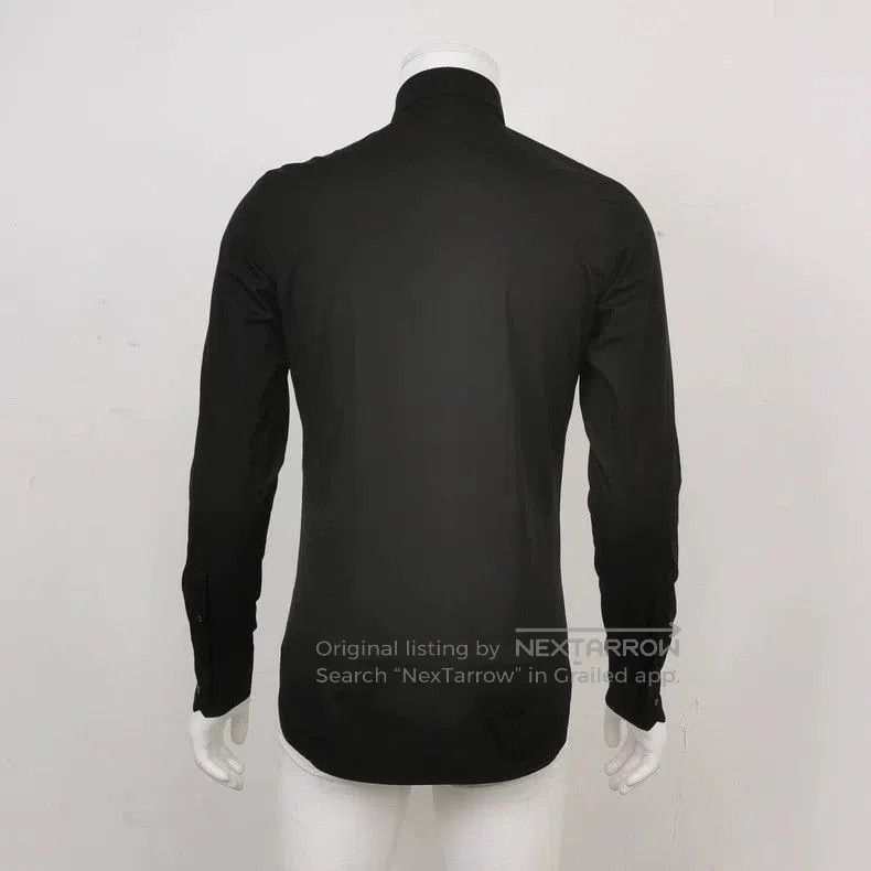 Fendi Fendi Solid Cotton Collared Shirt. Size US S / EU 44-46 / 1 - 2 Thumbnail