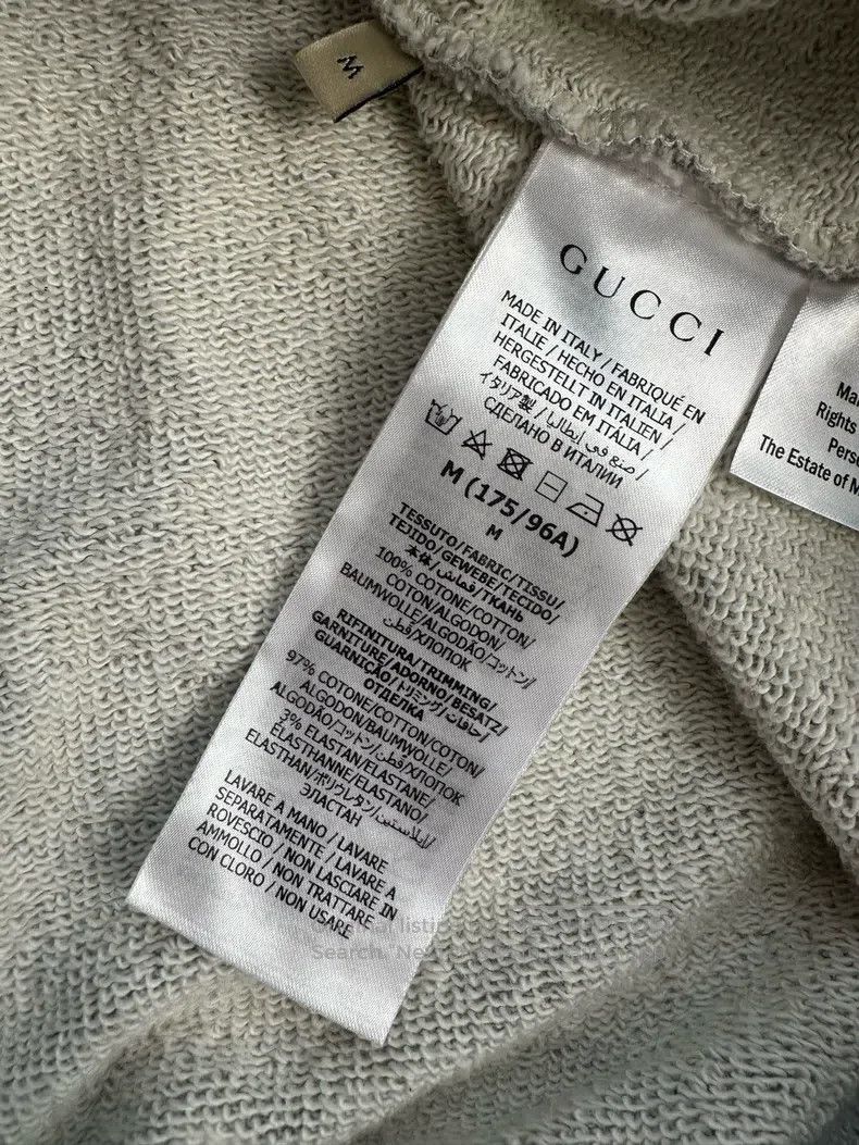 Gucci Gucci Letter kitten printed hood casual long-sleeved sweat Size US M / EU 48-50 / 2 - 9 Thumbnail