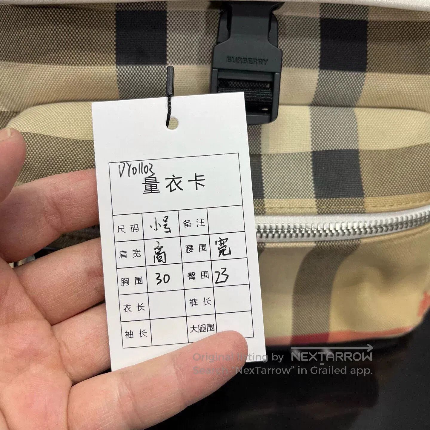 Burberry Burberry Classic Check Structured Backpack. Size ONE SIZE - 2 Thumbnail
