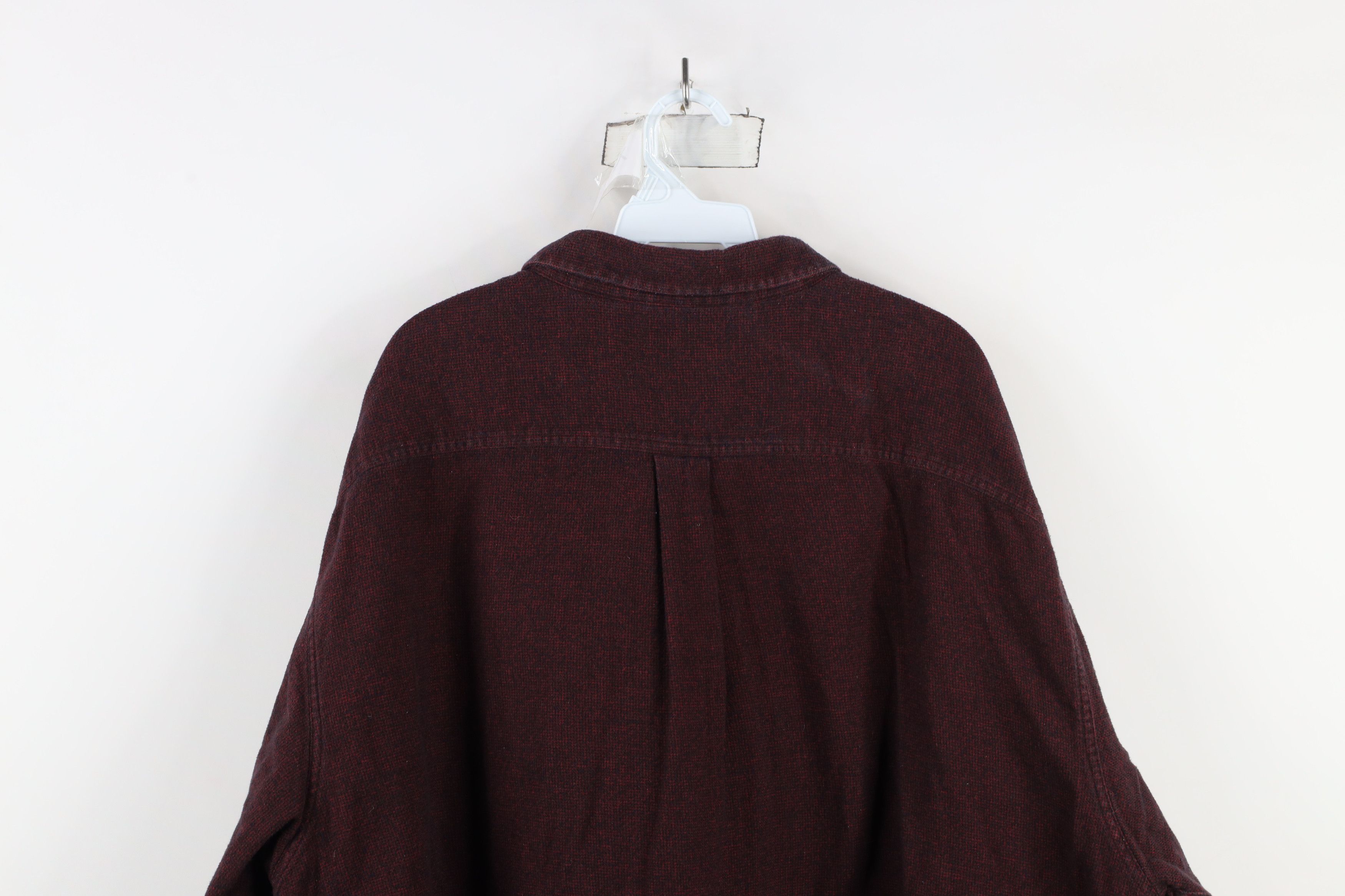 Vintage Vintage 90s Streetwear Collared Button Down Shirt Red Size US XXL / EU 58 / 5 - 10 Thumbnail