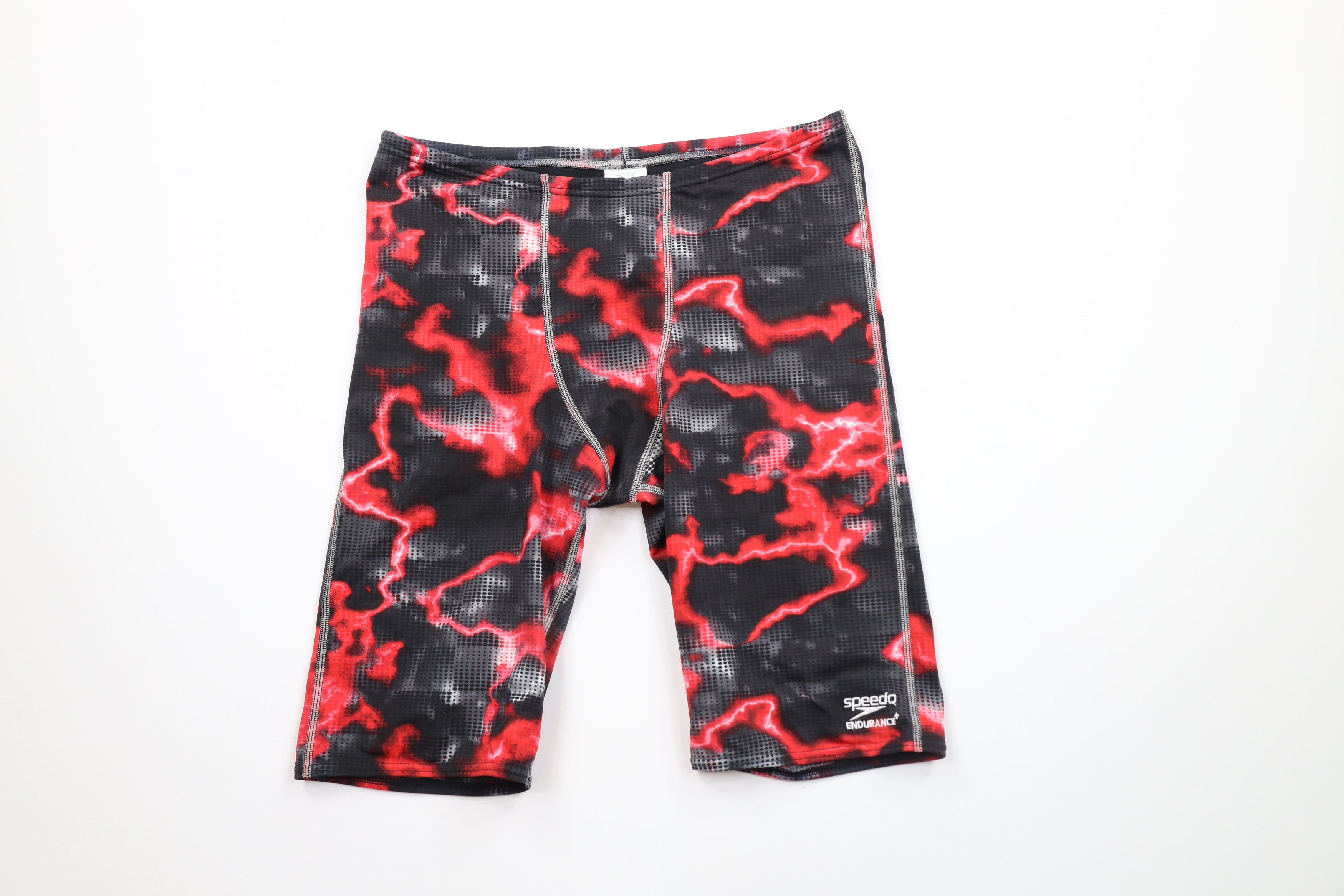 Speedo × Vintage Speedo Endurance+ Volt Competition Jammers Swim Shorts Size US 34 / EU 50 - 1 Thumbnail