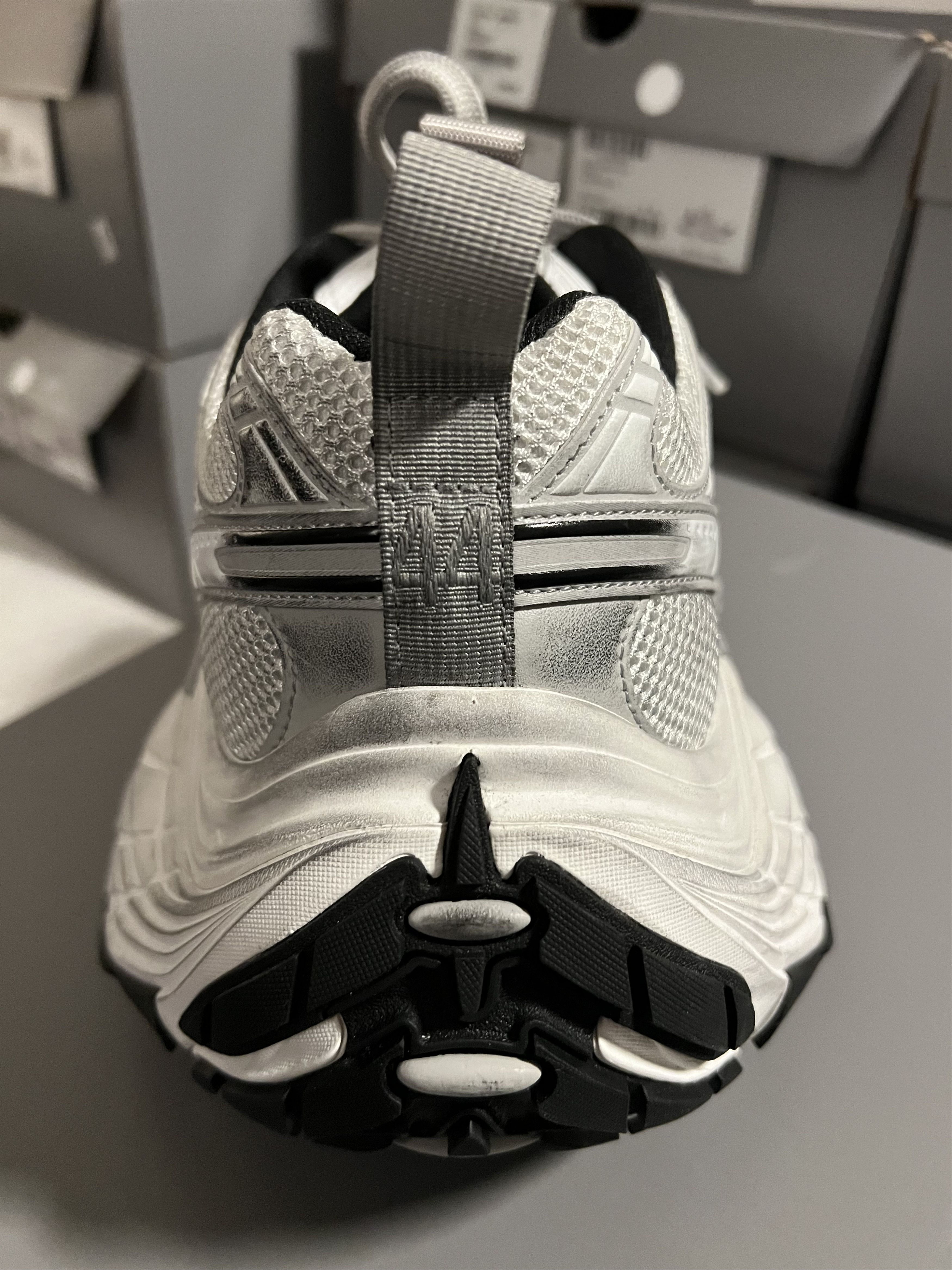 Balenciaga Balenciaga 10XL Sneakers - White/Grey Size US 11 / EU 44 - 4 Thumbnail