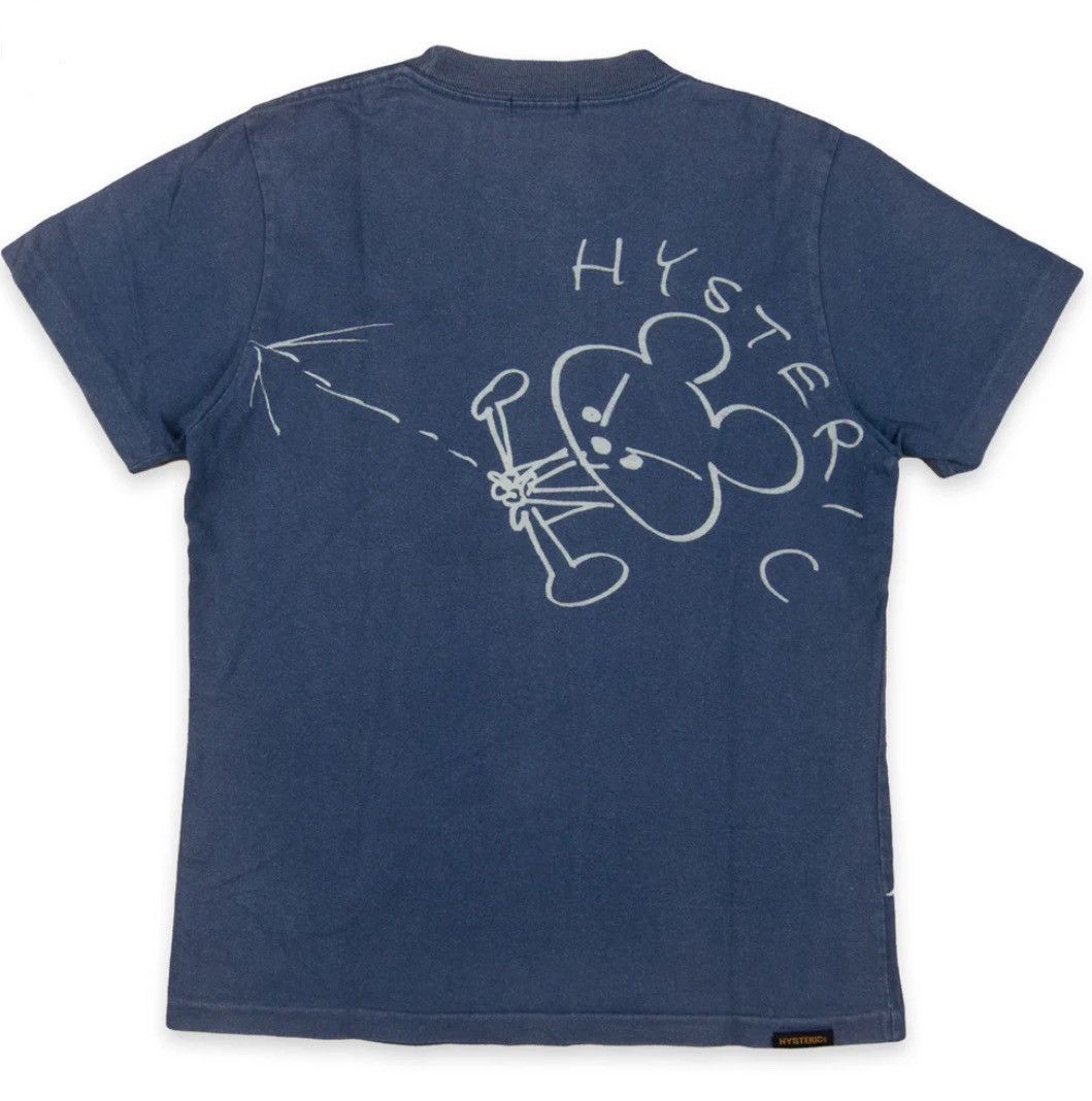 image of Vintage Hysteric Glamour “ Destroy All “ Bunnies T Shirt in Navy, Men's (Size Medium)
