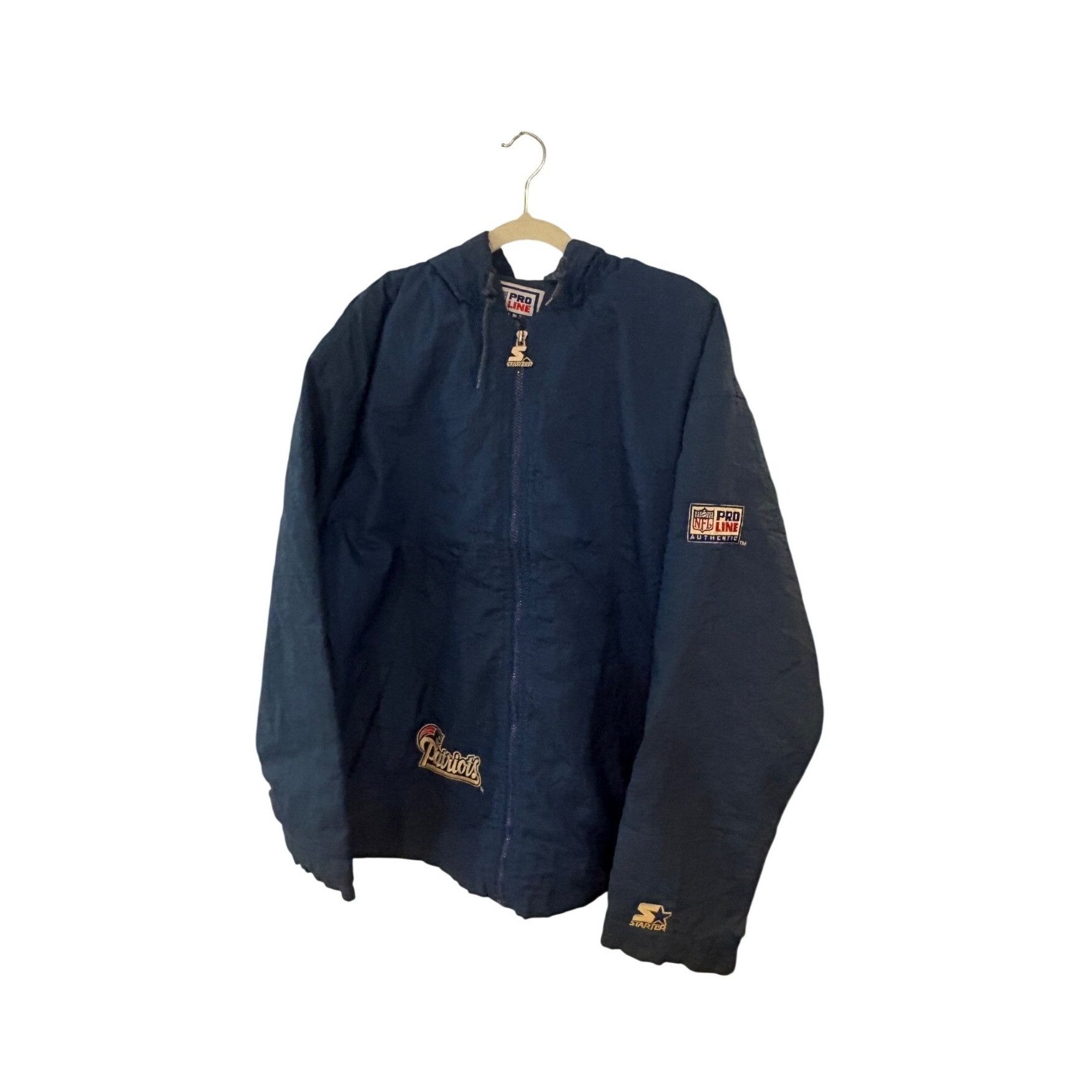 Starter Vintage 90s Starter New England Patriots NFL Pro Line Full Z Size US L / EU 52-54 / 3 - 4 Thumbnail