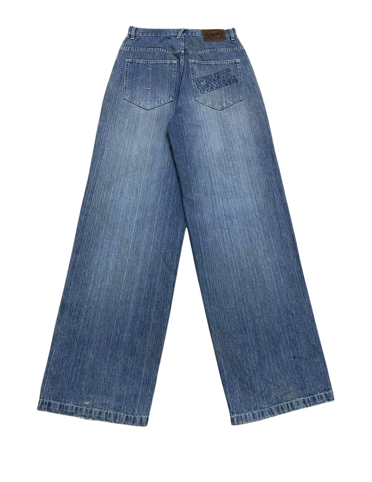 Phat Farm Rare Design Vintage Brand HipHop Phat Farm Baggy Jeans 1990s Size US 30 / EU 46 - 2 Thumbnail