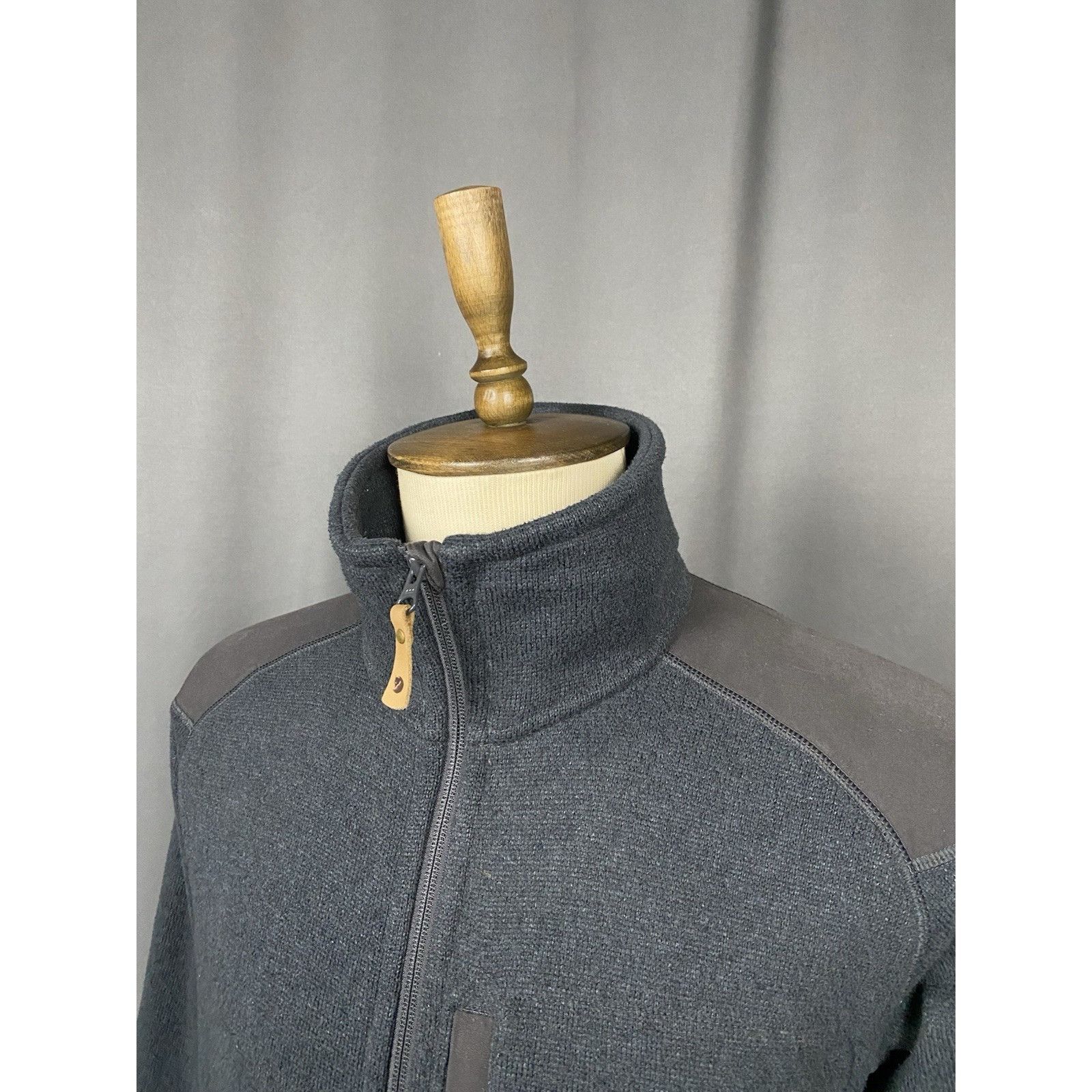 Fjallraven Fjallraven Buck Fleece Blue Full Zip Fleeced High Neck Sweat Size US L / EU 52-54 / 3 - 5 Thumbnail