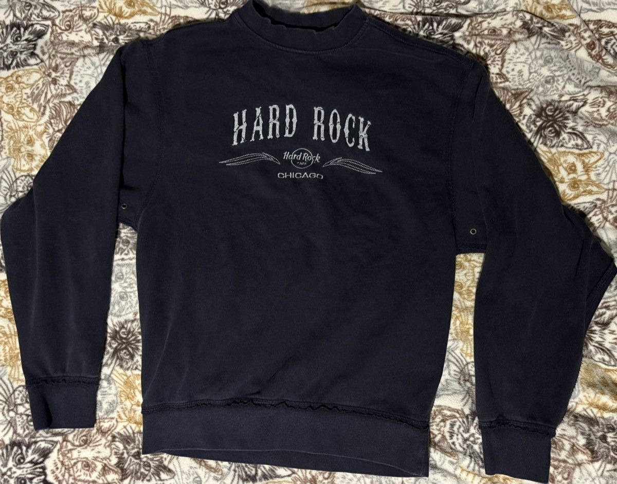 Hard Rock Cafe × Vintage Vintage Hard Rock Sweatshirt Size US S / EU 44-46 / 1 - 1 Thumbnail