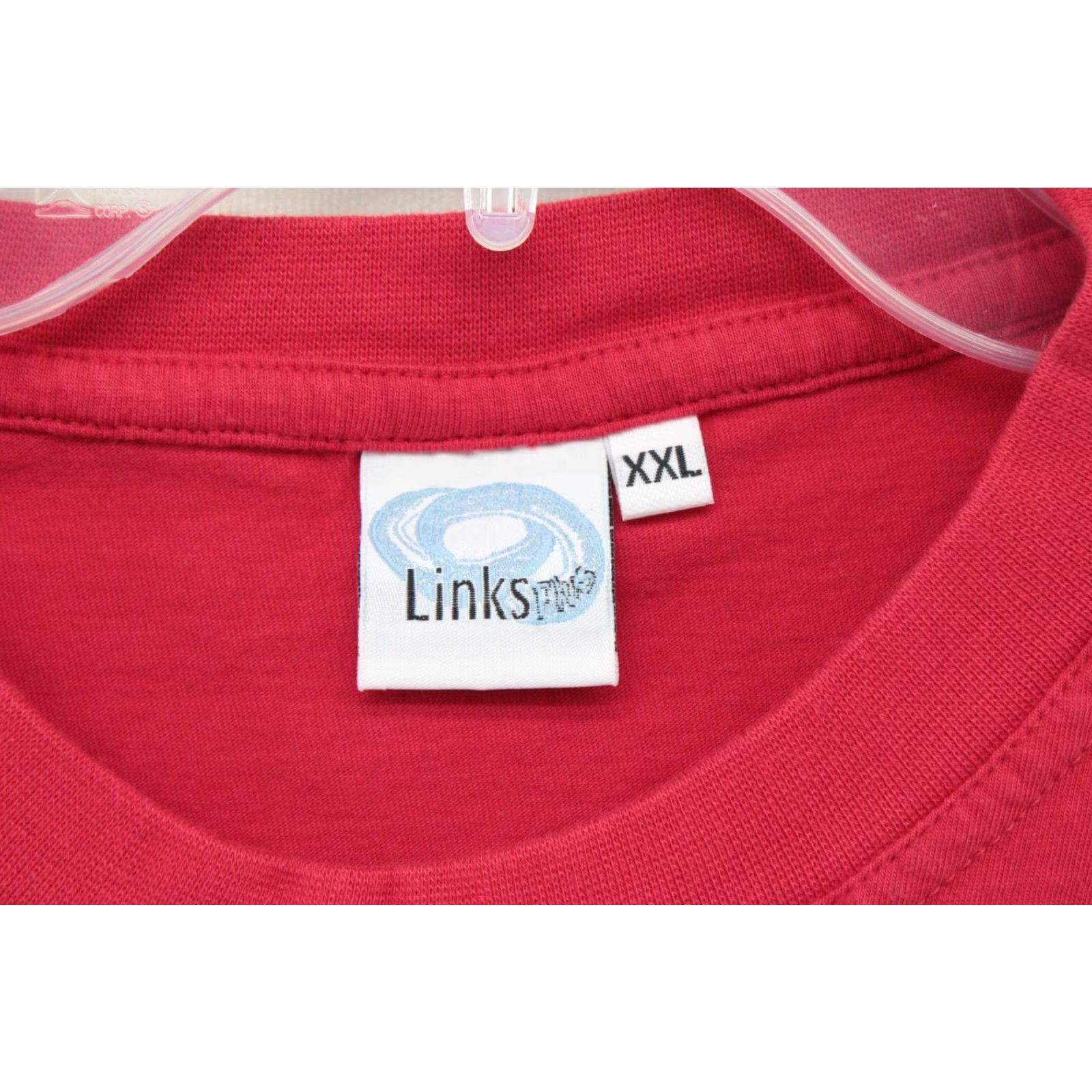 Vintage Links T-shirt Adult XXL Red 100% Cotton Spain Running Of The Bulls Size US XXL / EU 58 / 5 - 4 Thumbnail
