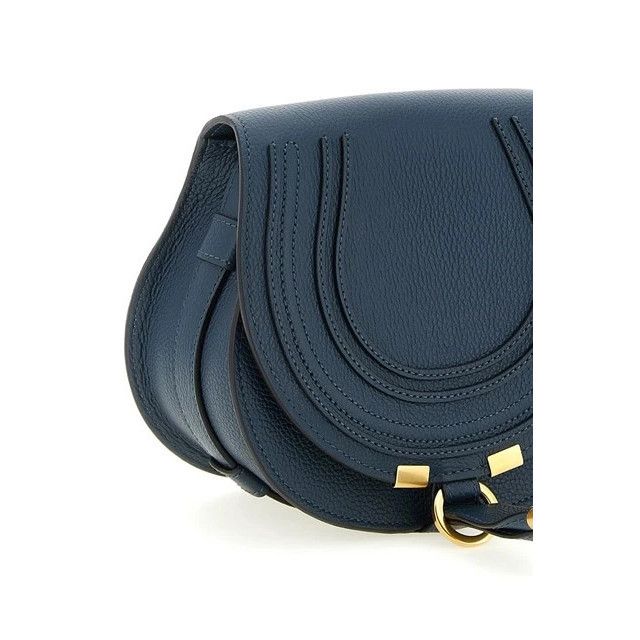 Chloe Chloe Saddle Small Blue Crossbody Bag New & Authentic Size ONE SIZE - 3 Thumbnail