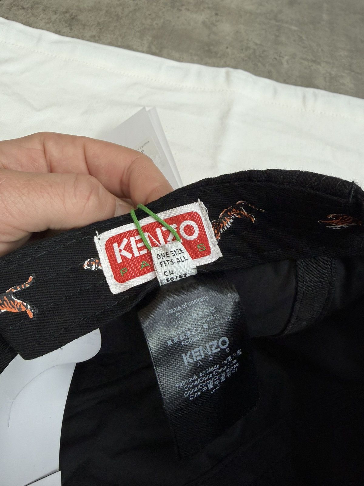 Kenzo Kenzo Black Boke Flower Cap Size One Size Size ONE SIZE - 8 Thumbnail