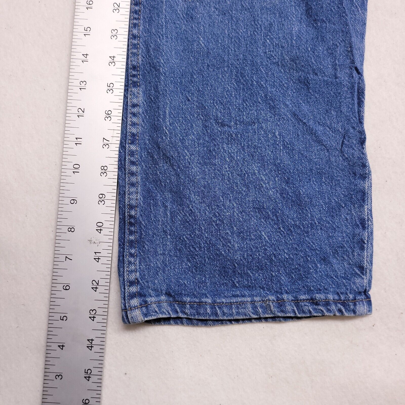 Wrangler Wrangler Casual Button Zip Denim Jeans Mens Size 44x30 Blue Size US 44 / EU 60 - 8 Thumbnail