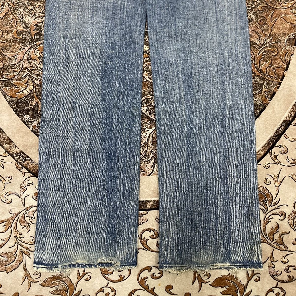 Diesel 🔥Vintage Diesel Industry Stoned Washed Ripped Distress Jeans Size US 32 / EU 48 - 6 Thumbnail
