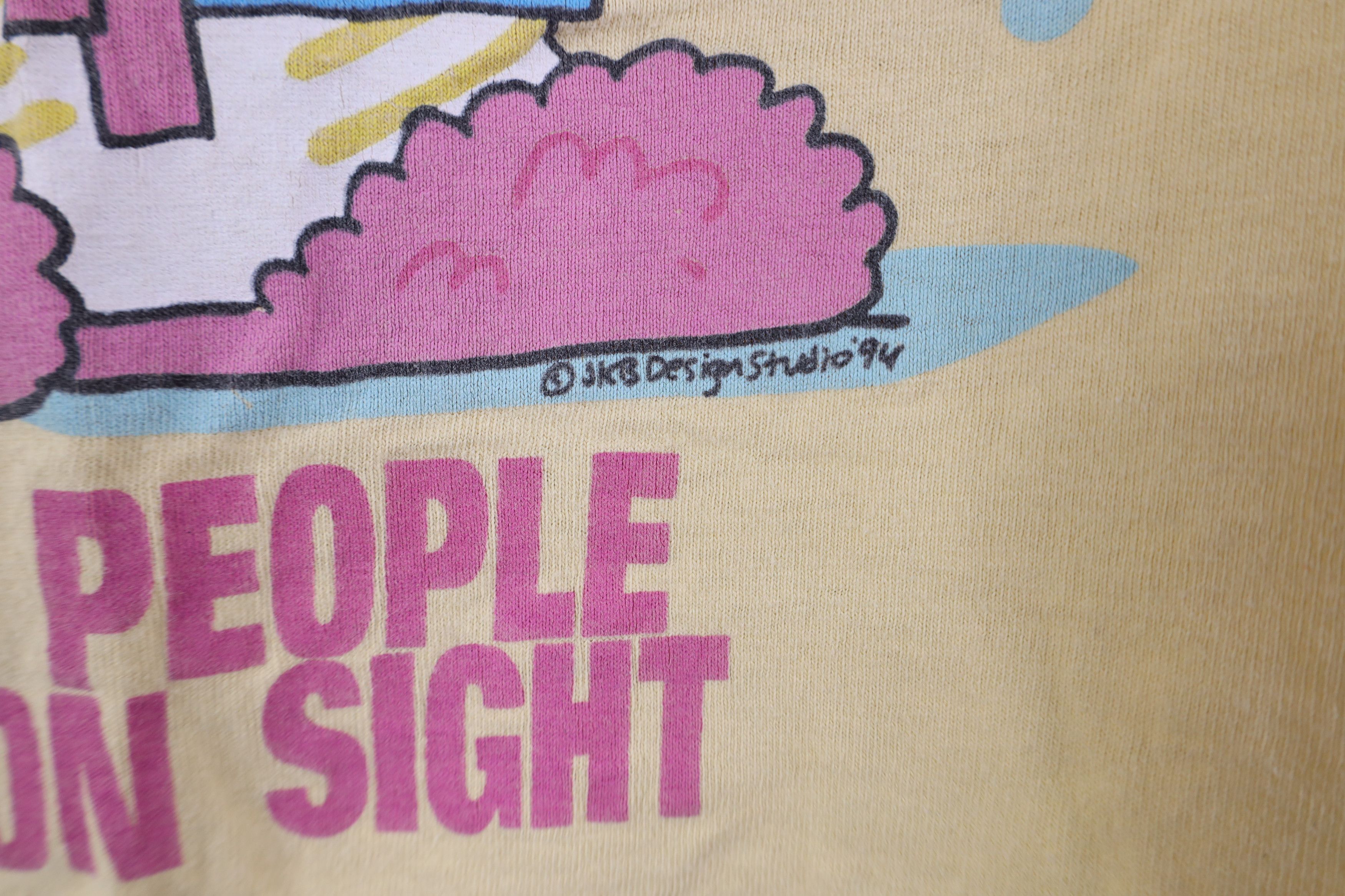 Vintage Vintage 90s Morning People On Sight Cat Night T-Shirt Size XL / US 12-14 / IT 48-50 - 5 Thumbnail