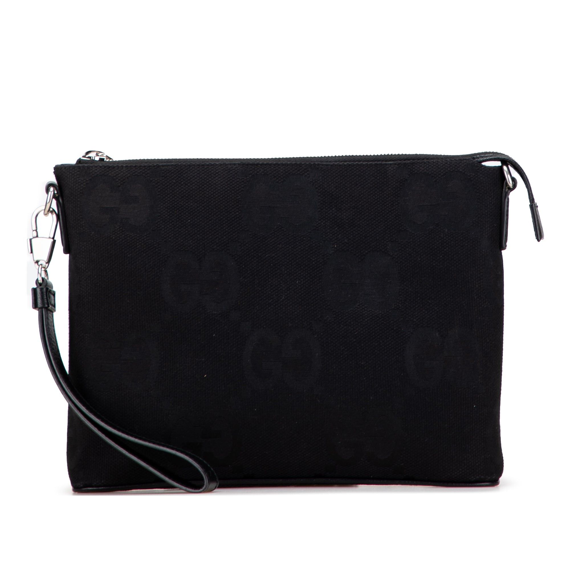 Gucci Jumbo GG Canvas Clutch on Strap Size ONE SIZE - 1 Thumbnail