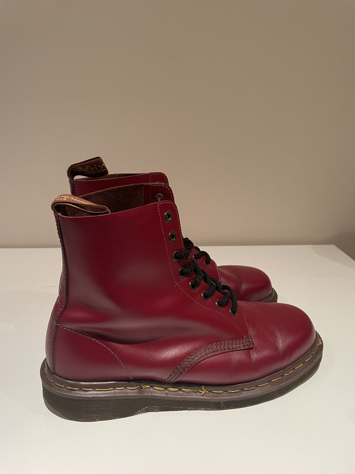 Dr. Martens Dr Martens Red 1460 Made in England Boots Size US 9 / EU 42 - 17 Thumbnail