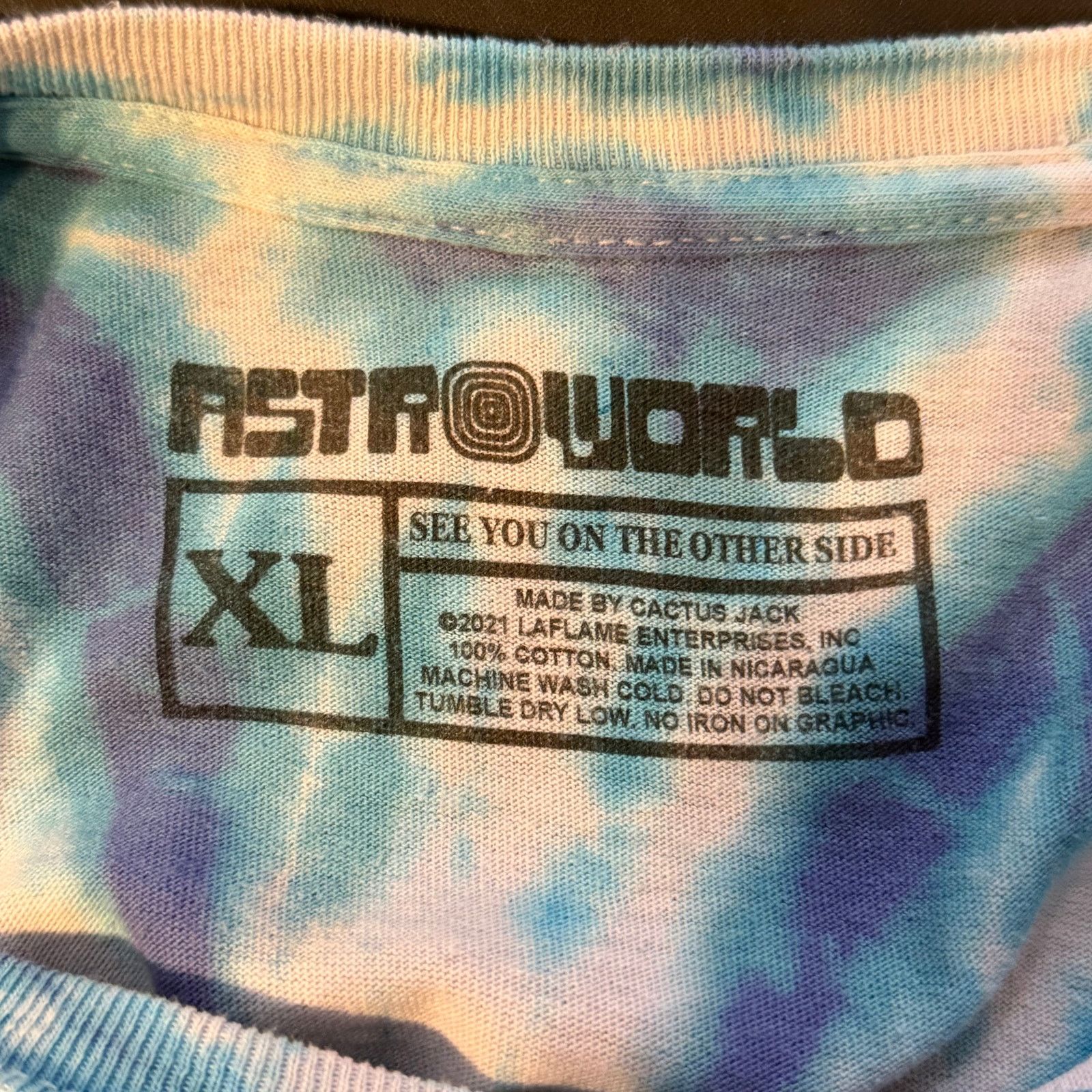 Travis Scott Travis Scott Flame T-Shirt Size US XL / EU 56 / 4 - 3 Thumbnail