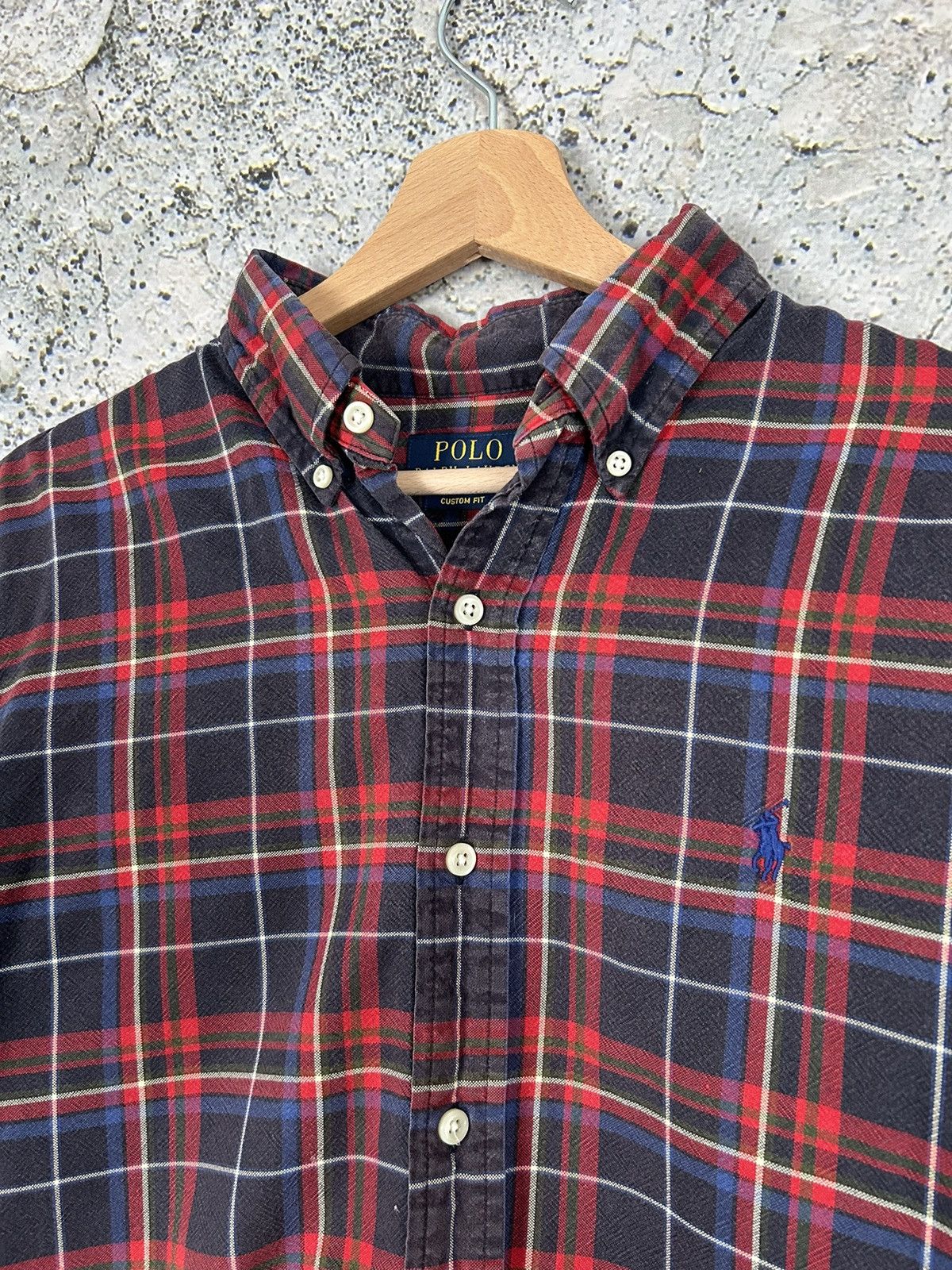Polo Ralph Lauren Vintage Polo Ralph Lauren Checkered Shirt Button Ups Hype Size US M / EU 48-50 / 2 - 3 Thumbnail