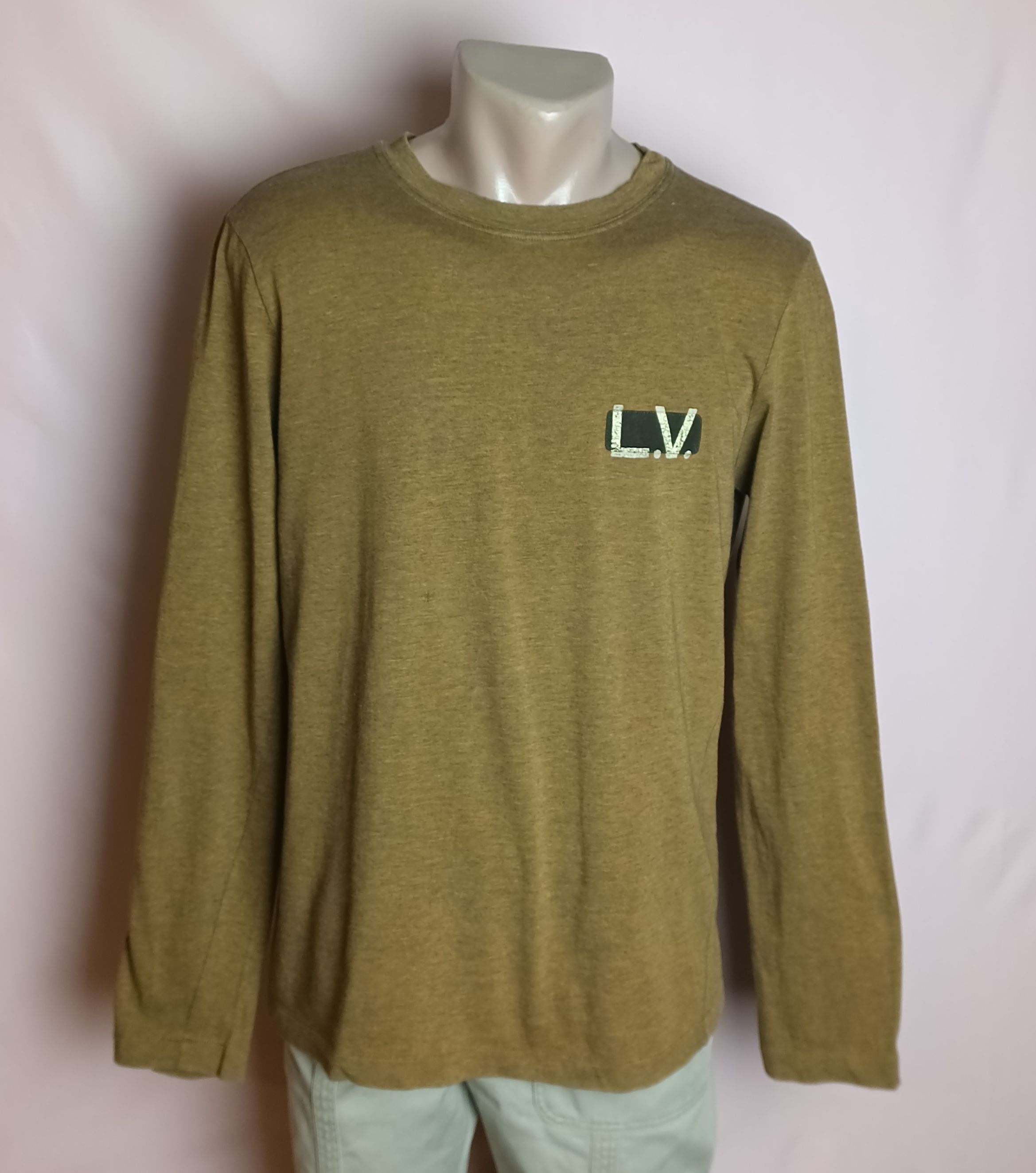 Louis Vuitton Louis Vuitton Print LV Logo Knit Long sleeve T-shirt Sz M Size US M / EU 48-50 / 2 - 1 Thumbnail