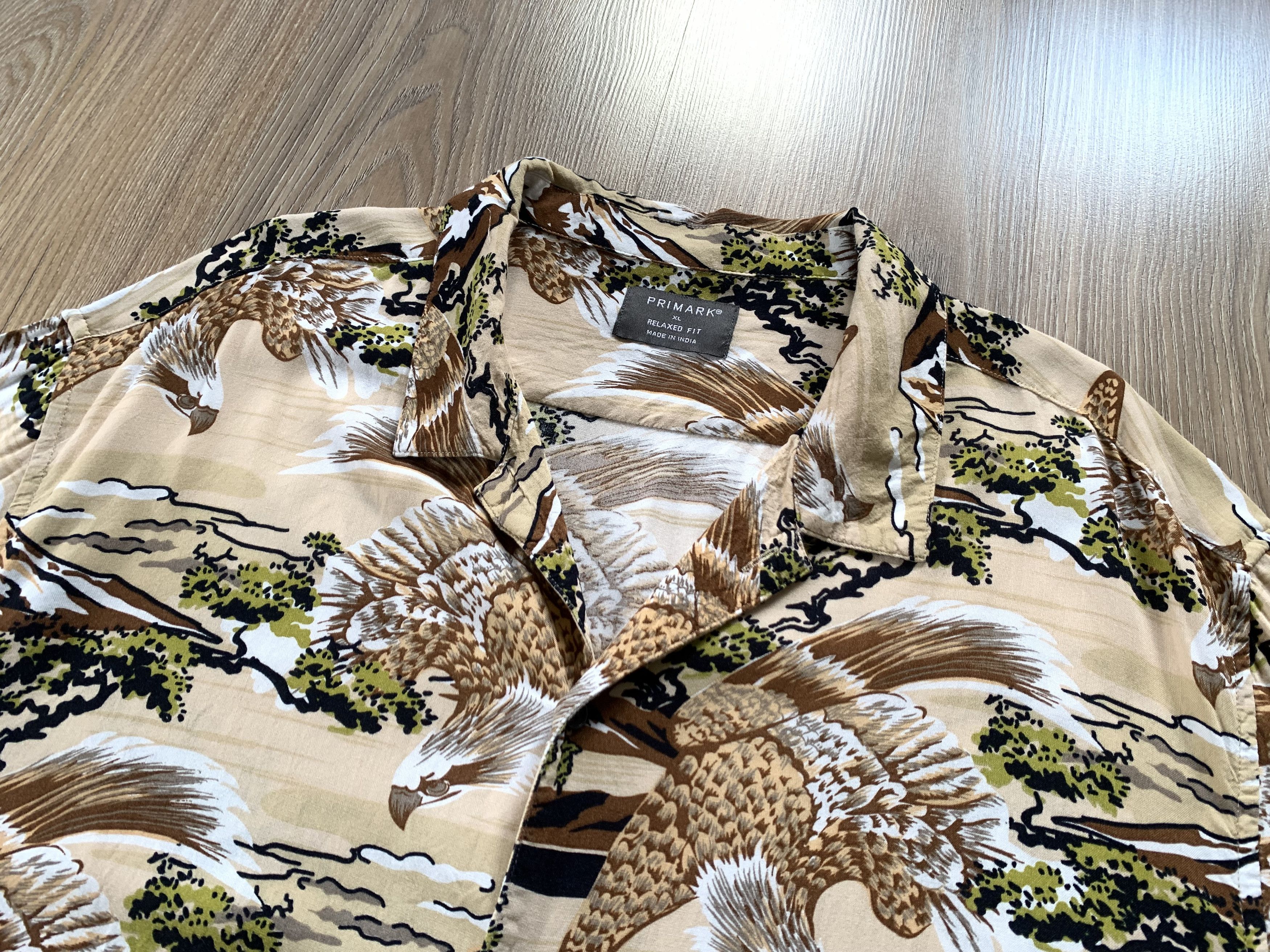 Primark Primark Relaxed Fit Printed Hawaiian Shirt Size US M / EU 48-50 / 2 - 4 Thumbnail