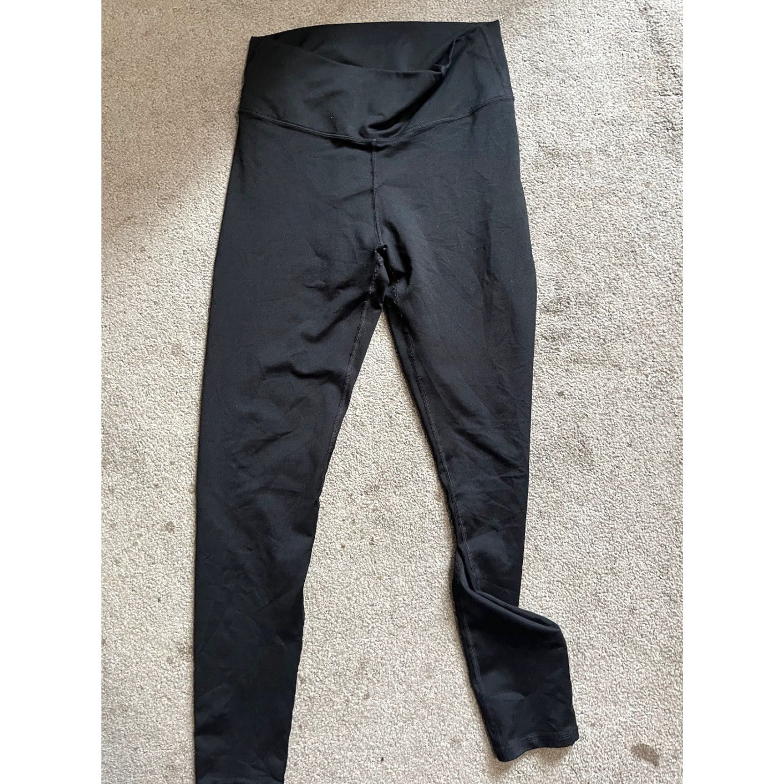 Fabletics Fabletics Black Women's Regular Leggings Solid Logo Accent Small XS? Size 28" / US 6 / IT 42 - 4 Thumbnail