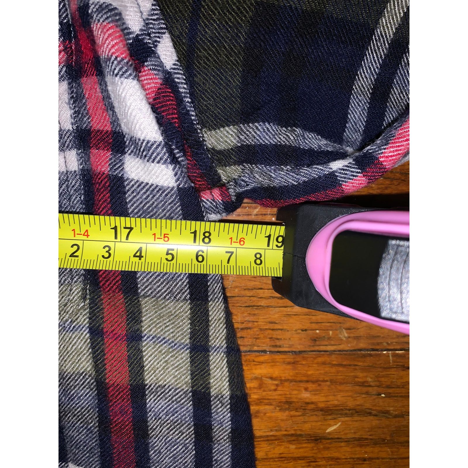American Eagle Outfitters American Eagle Boyfriend Fit Flannel Shirt Womens L Plaid Size L / US 10 / IT 46 - 10 Thumbnail