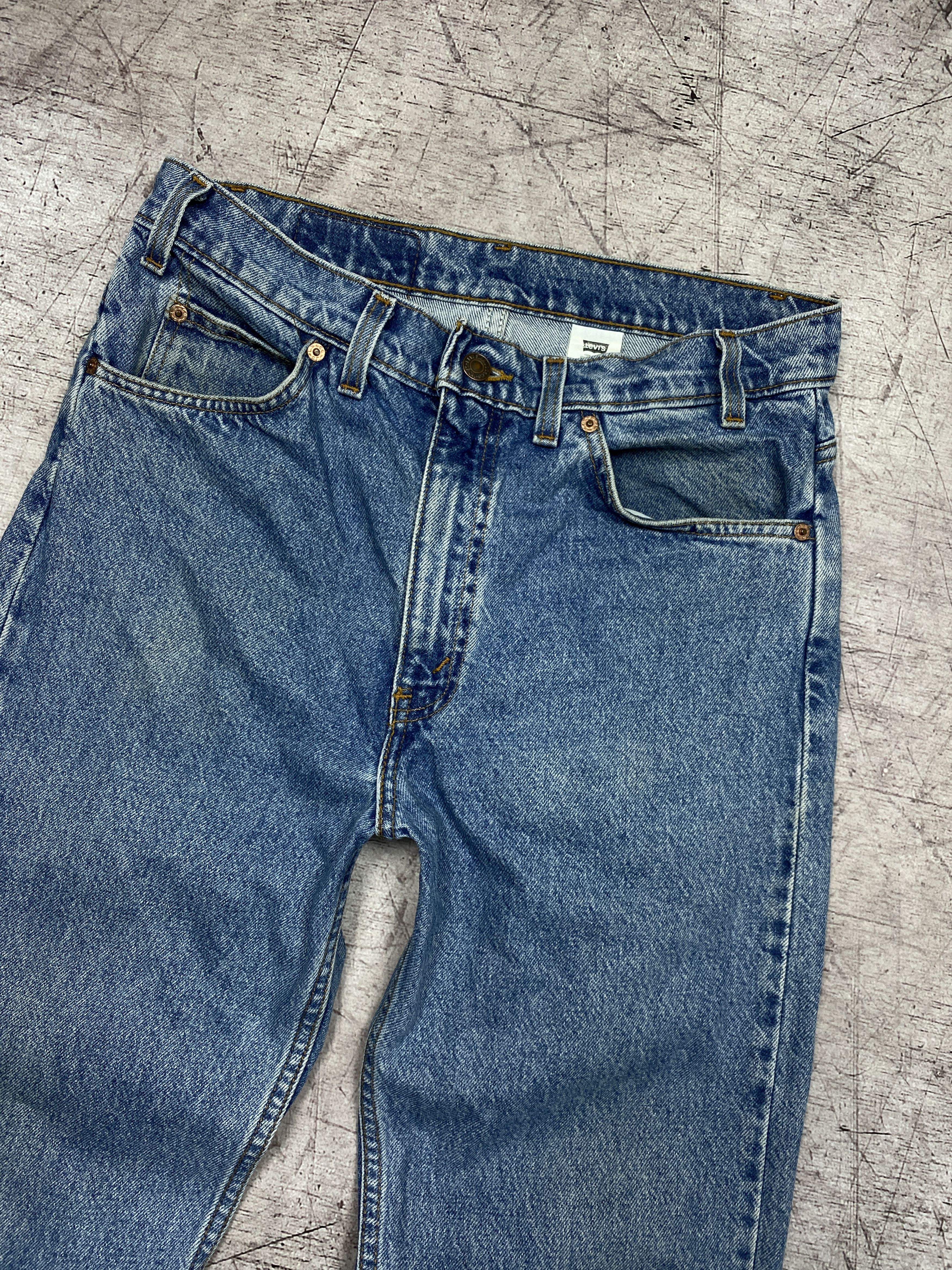 Levi's × Levi's Vintage Clothing Levis 505 Vintage Mens Orange Tab Denim Pants Jeans Size US 33 - 5 Thumbnail