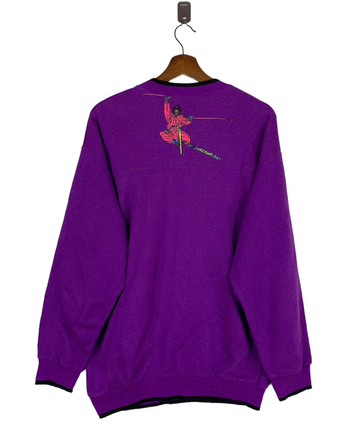 Vintage VINTAGE SKIWEAR ACTIVE SNOW SHOW HALF ZIP SWEATER Size US M / EU 48-50 / 2 - 7 Thumbnail