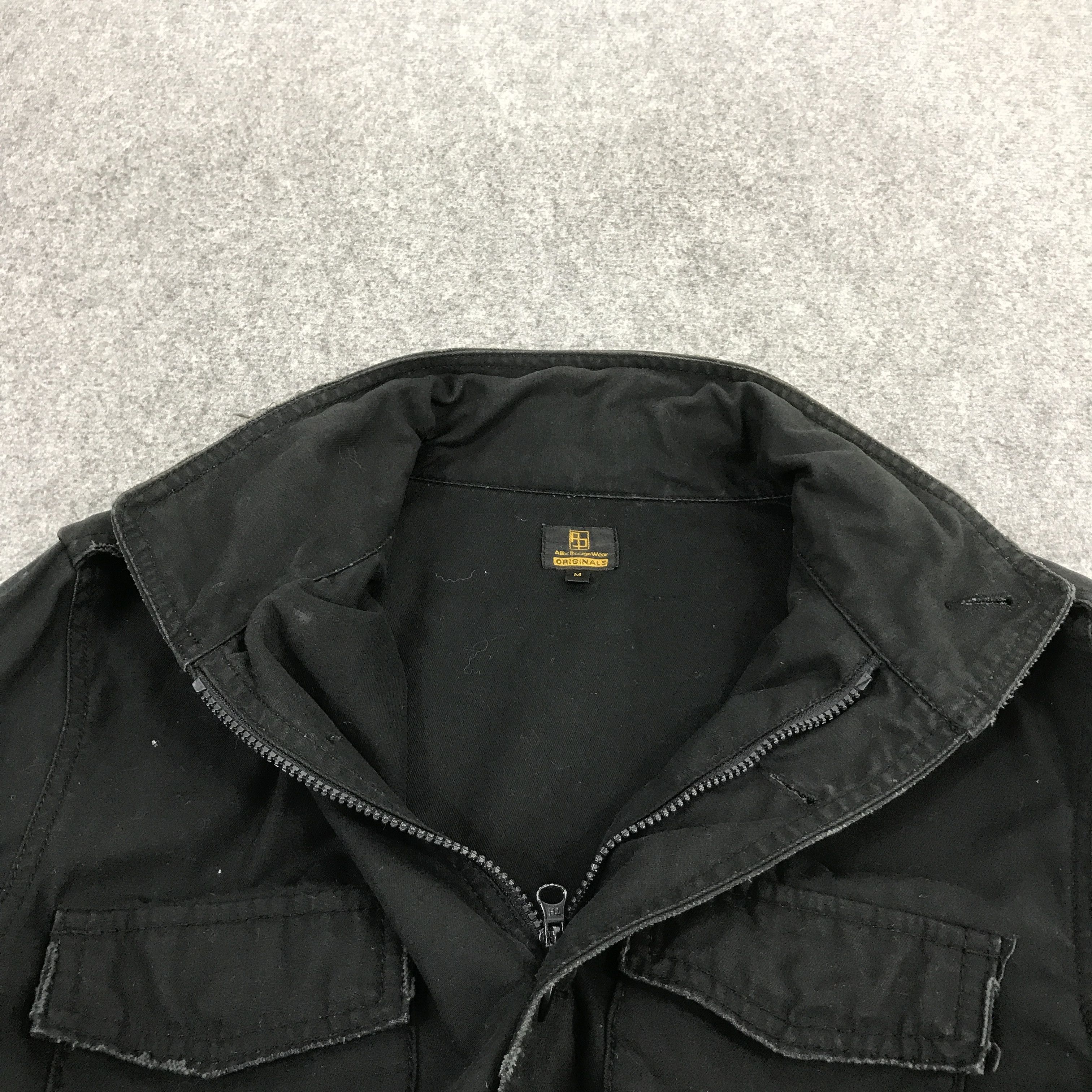 Japanese Brand originals Army style M65 design Black jacket Size US M / EU 48-50 / 2 - 5 Thumbnail