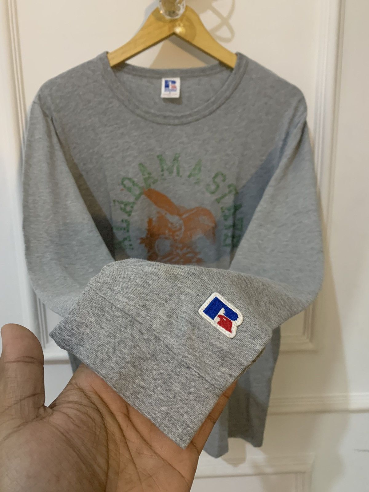Beauty Beast × If Six Was Nine × Russell Athletic Long Sleeve Russel athletic 2000s Size US L / EU 52-54 / 3 - 4 Thumbnail