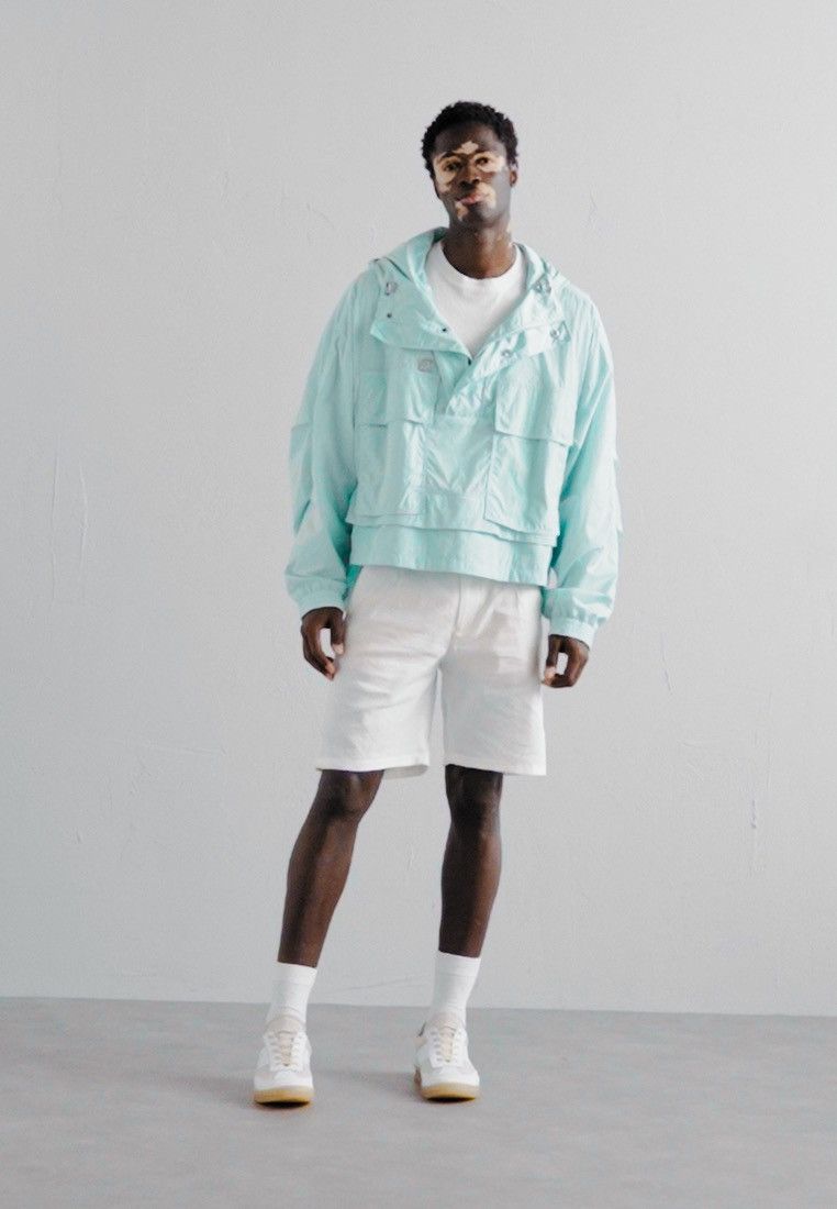 Wooyoungmi !DS! AW23 Wooyoungmi Turqoise Anorack Jumper Jacket Size US L / EU 52-54 / 3 - 4 Thumbnail