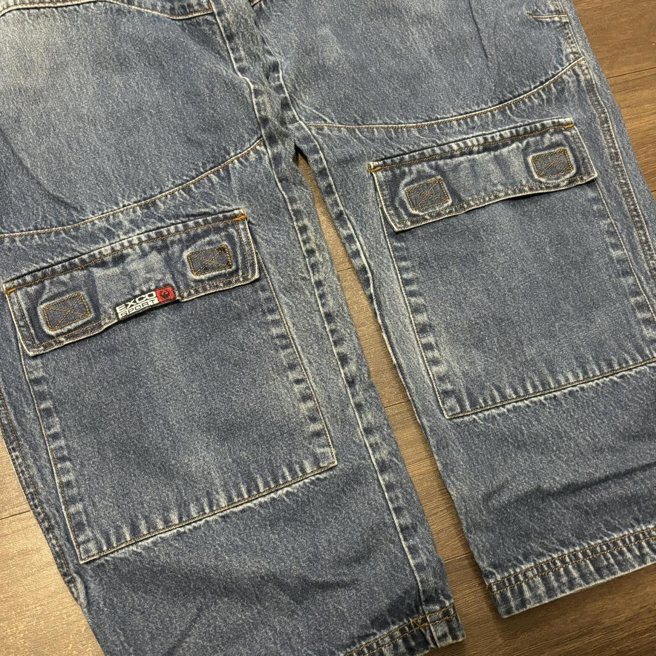 Designer Vintage exco jeans 38x30 Size US 38 / EU 54 - 3 Thumbnail