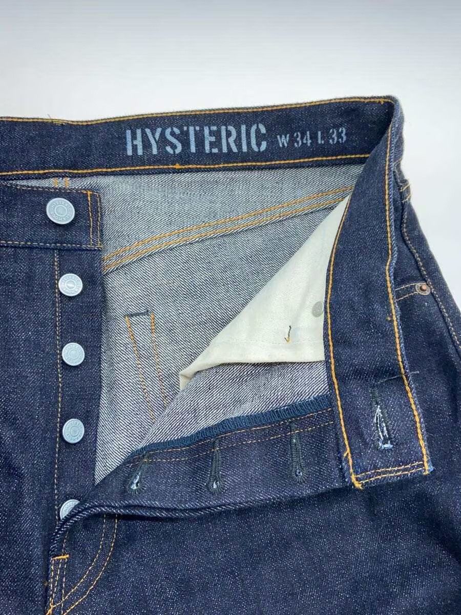 Hysteric Glamour Hysteric Glm Rigid Denim Str Baggy Ctn Pts Indigo Size US 34 / EU 50 - 3 Thumbnail