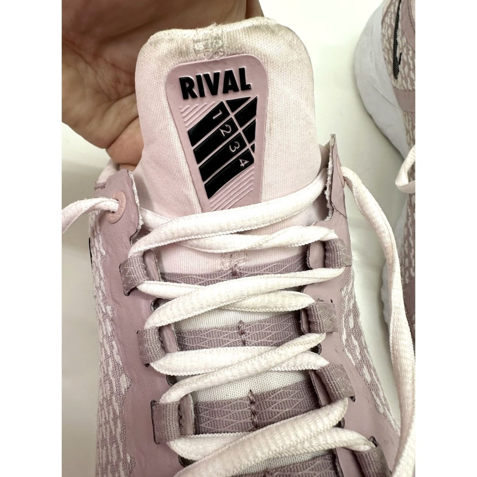 Nike Nike Renew Rival Nike Womens Sneakers 10 Pink AA7411-604 Running & Jogging Athletic Sneakers Womens Size US 10 / IT 40 - 2 Thumbnail