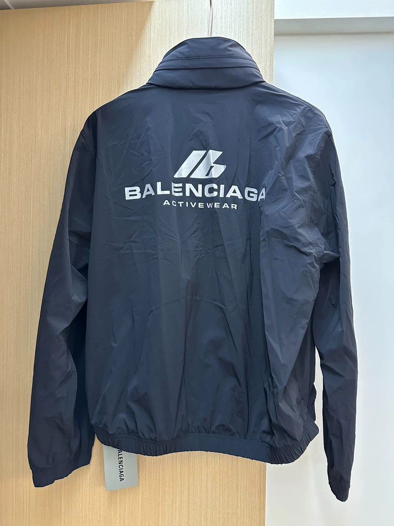 Balenciaga Balenciaga Sports Windbreaker Jacket Coat Size S / US 4 / IT 40 - 1 Thumbnail