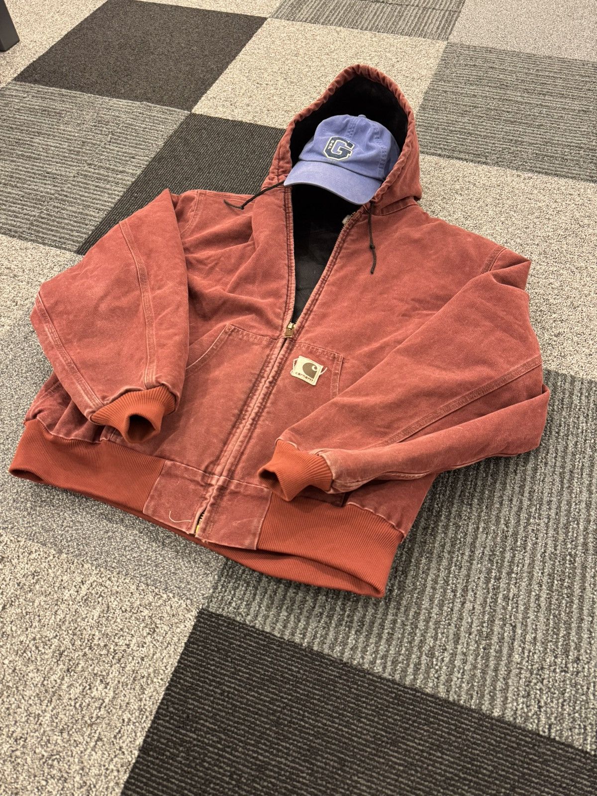 Carhartt Carhartt Active Jacket j68 BRK usa vintage og Size US XL / EU 56 / 4 - 3 Thumbnail