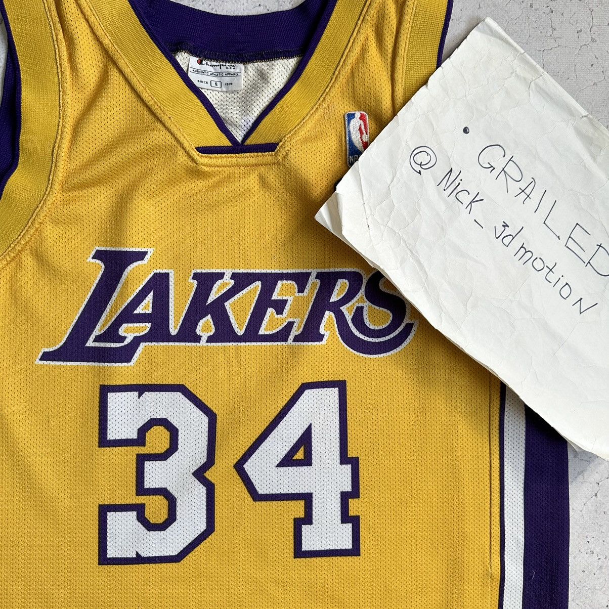 NBA × Vintage Vintage NBA LA Lakers Shaquille O’neal Jersey Size US S / EU 44-46 / 1 - 13 Thumbnail