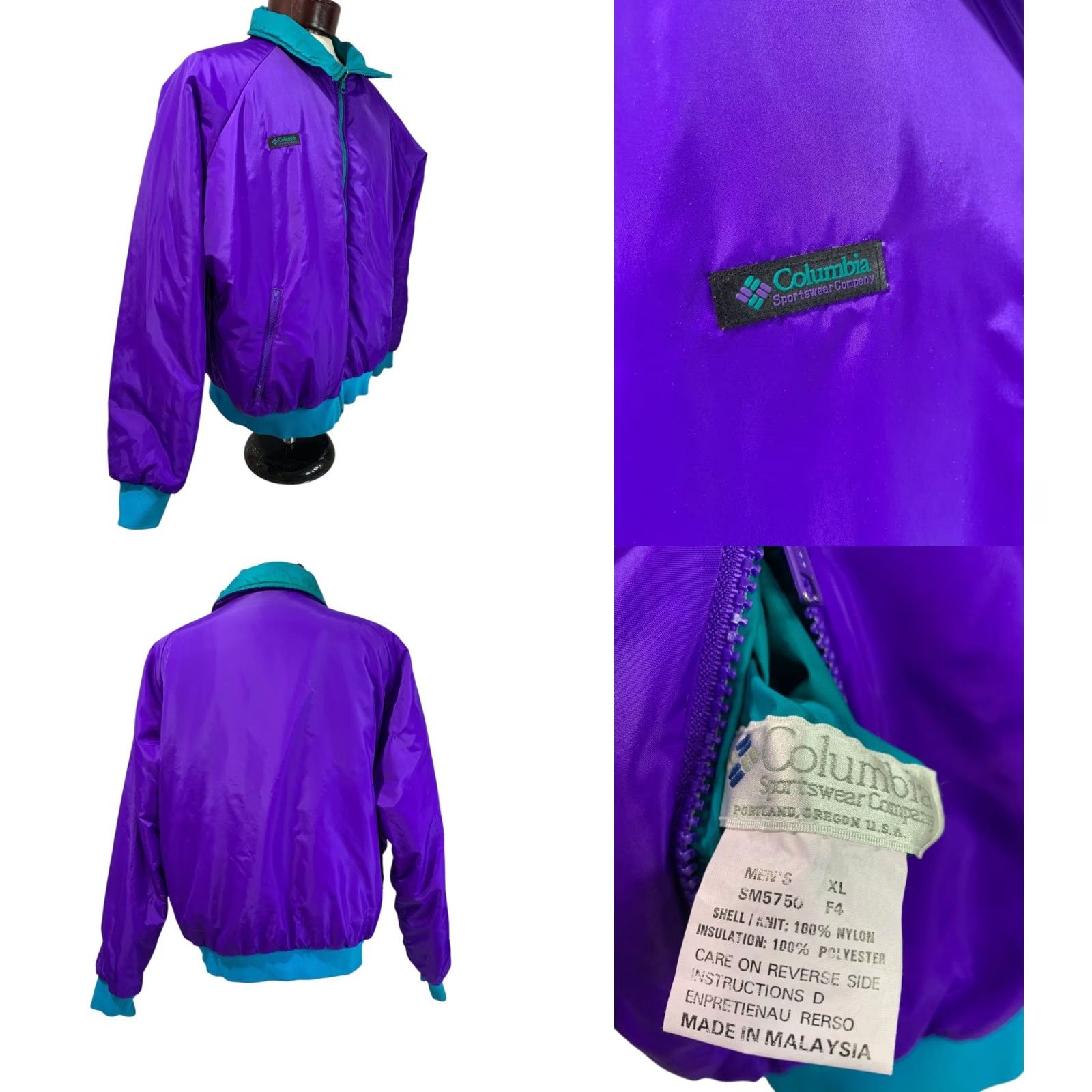 Altea **XL Columbia 1990s Reversible Mens Ski Jacket Purple** User: XL Columbia 1990s Reversible Mens Ski Jacket Purple Size US XL / EU 56 / 4 - 8 Thumbnail